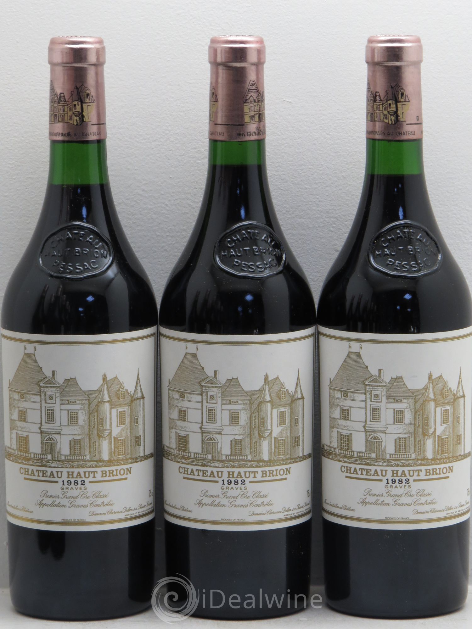 Château Haut Brion 1er Grand Cru Classé 1982 - Lot of 12 bottles - 1