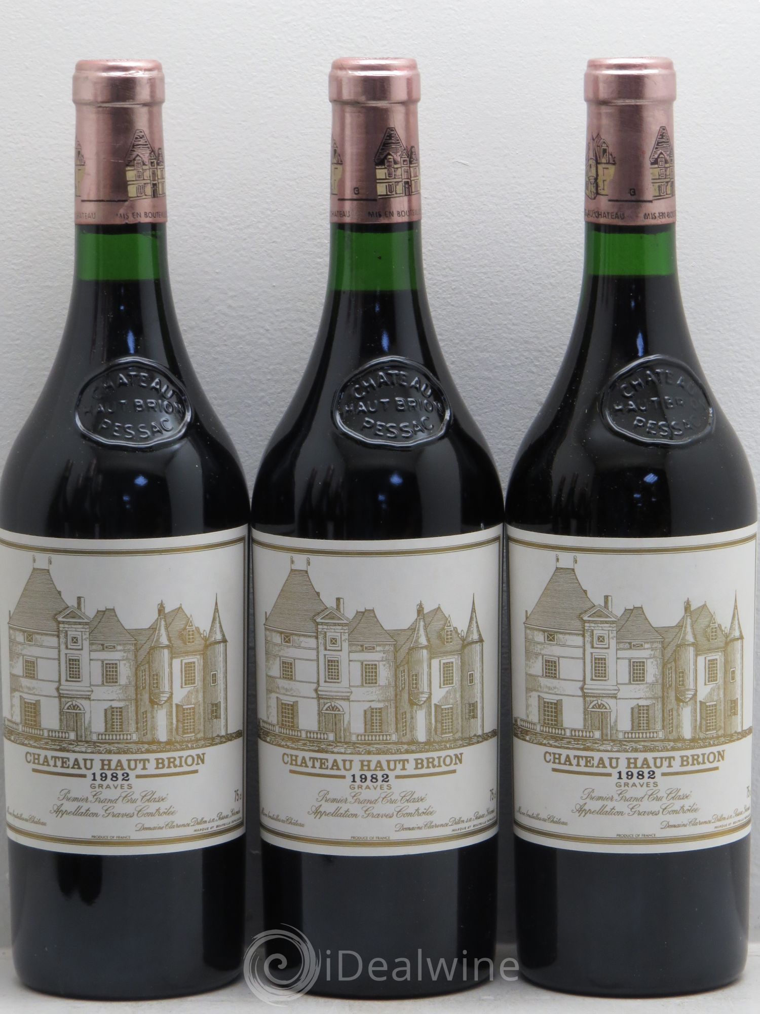 Château Haut Brion 1er Grand Cru Classé 1982 - Lot of 12 bottles - 2