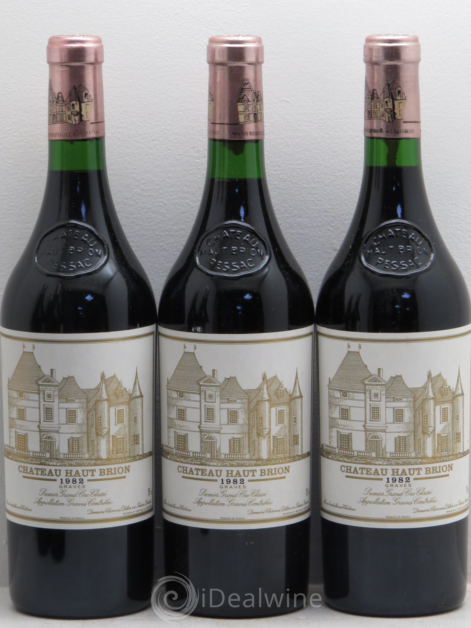 Château Haut Brion 1er Grand Cru Classé 1982 - Lot of 12 bottles - 3