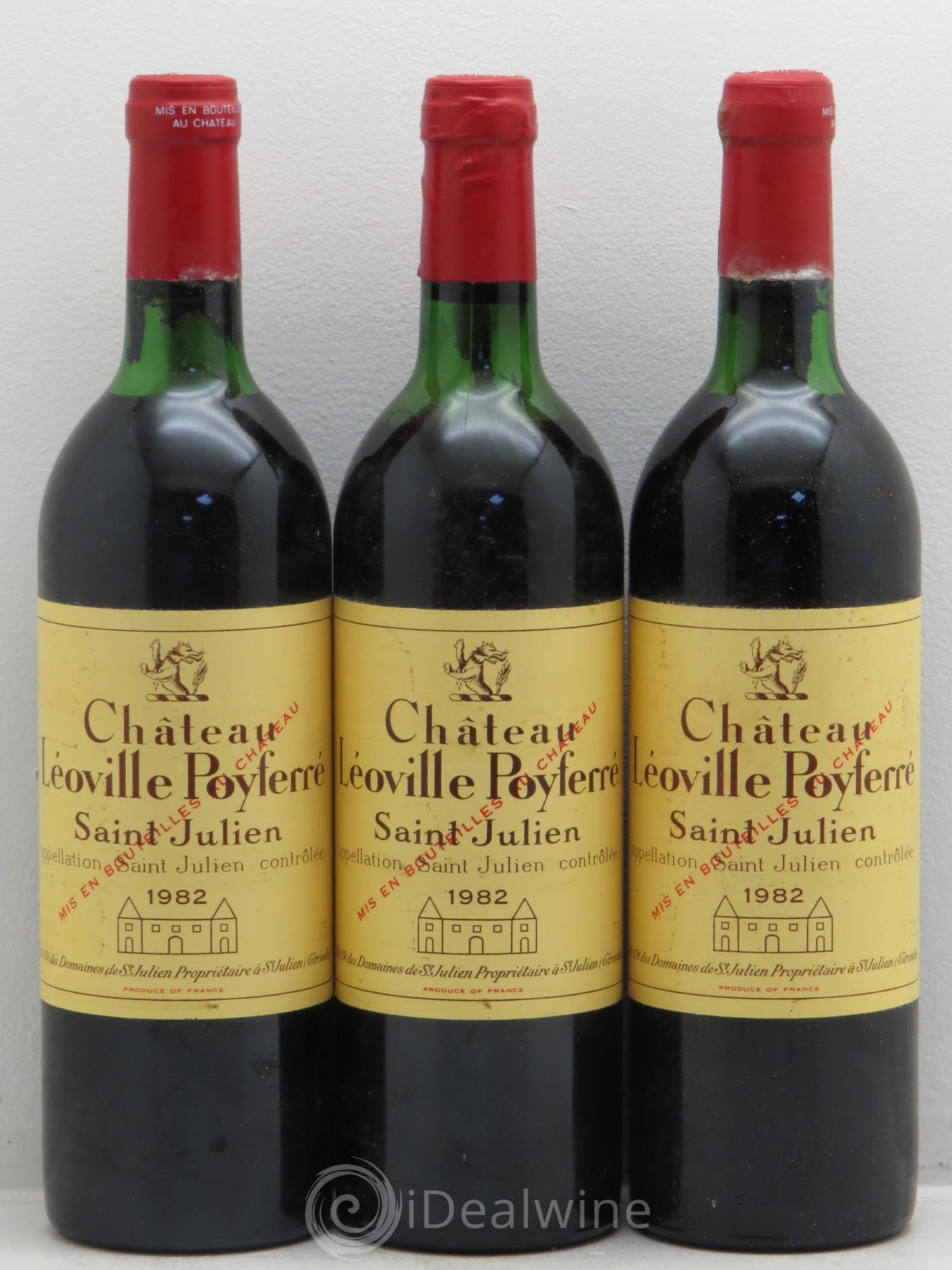 Château Léoville Poyferré 2ème Grand Cru Classé 1982 - Lot de 6 bouteilles - 2