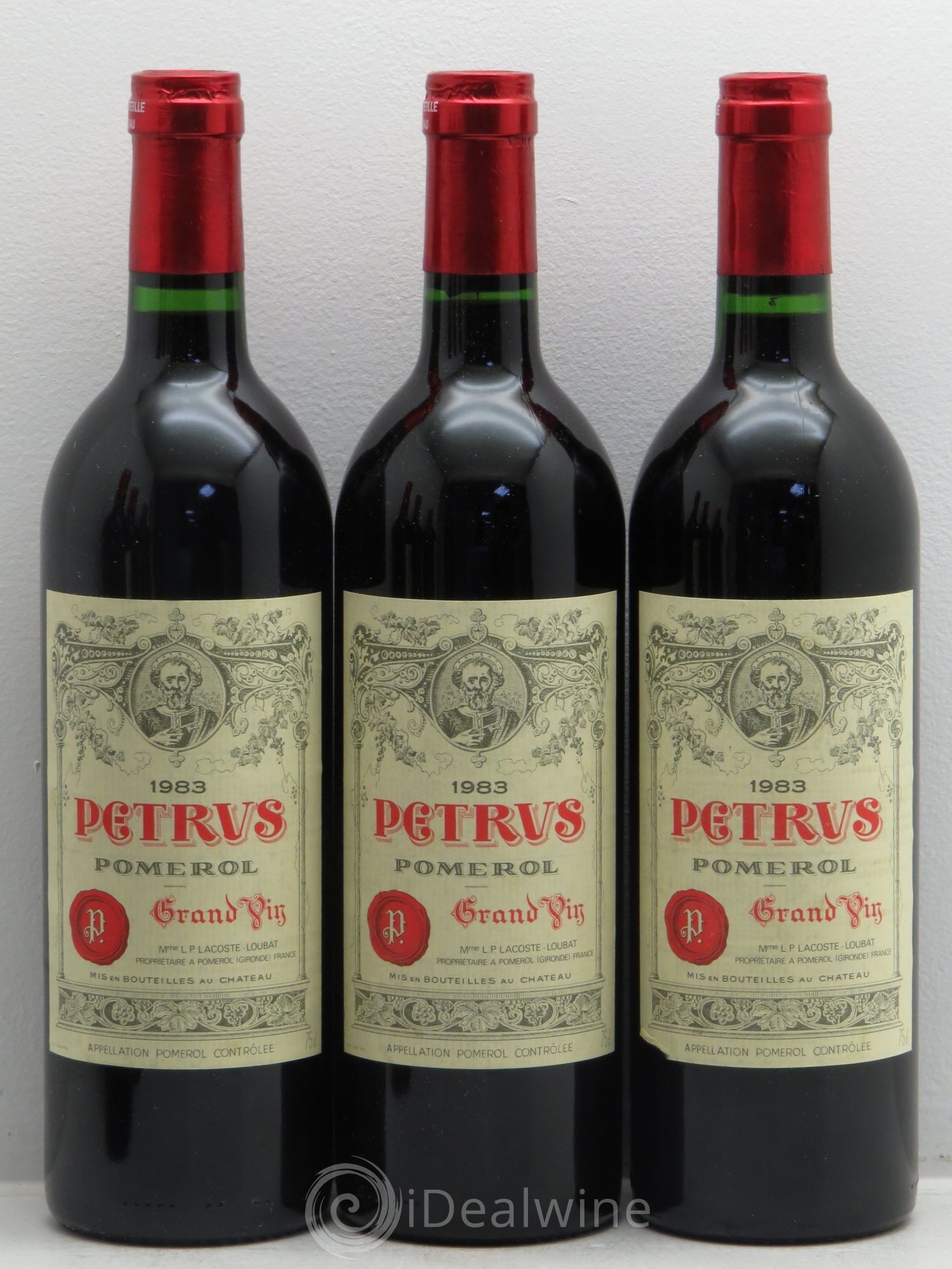 Petrus 1983 - Lot de 6 bouteilles - 1