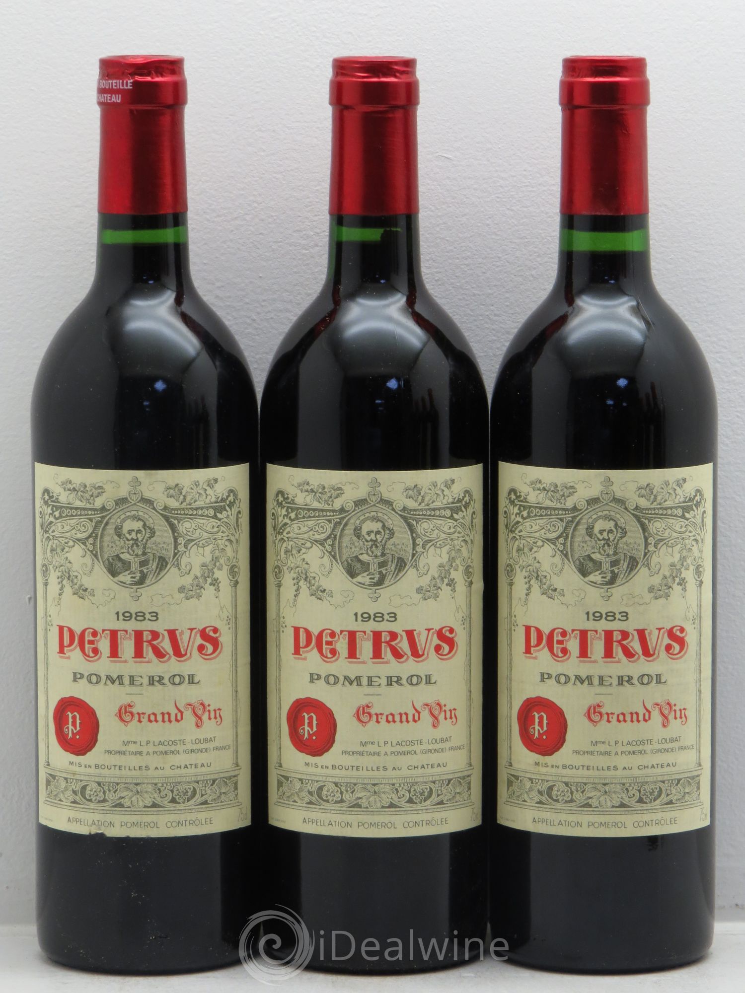 Petrus 1983 - Lot de 6 bouteilles - 2