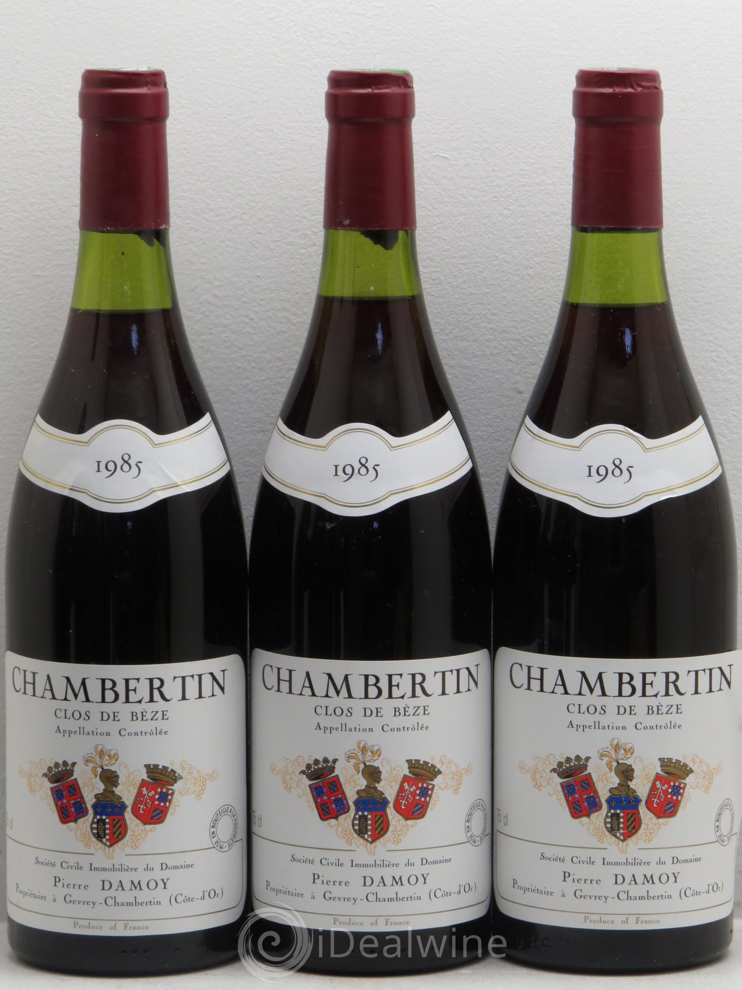 Chambertin Clos de Bèze Grand Cru Pierre Damoy 1985 - Lot de 12 bouteilles - 2