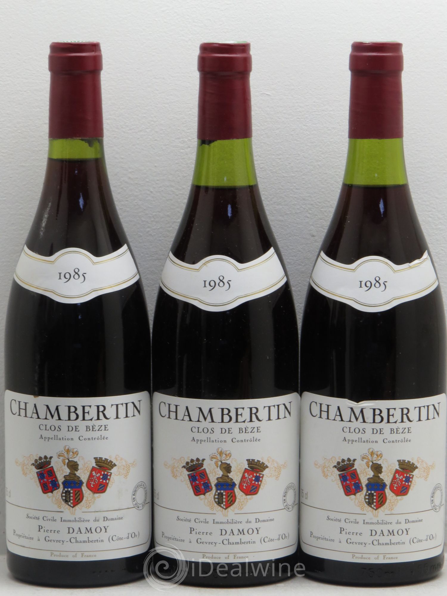 Chambertin Clos de Bèze Grand Cru Pierre Damoy 1985 - Lot de 12 bouteilles - 3