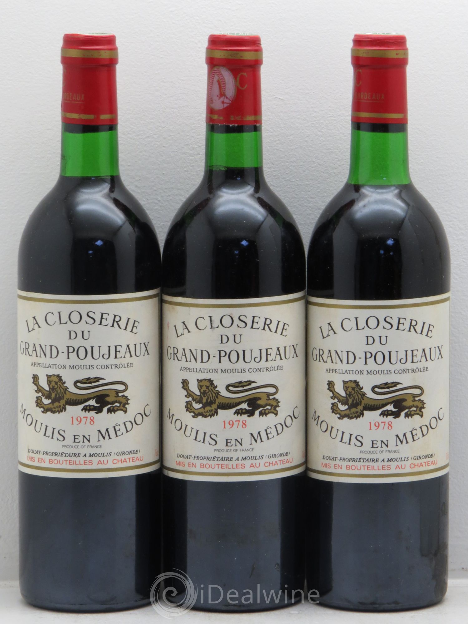Bordeaux 1978 - Posten von 3 Flaschen - 0