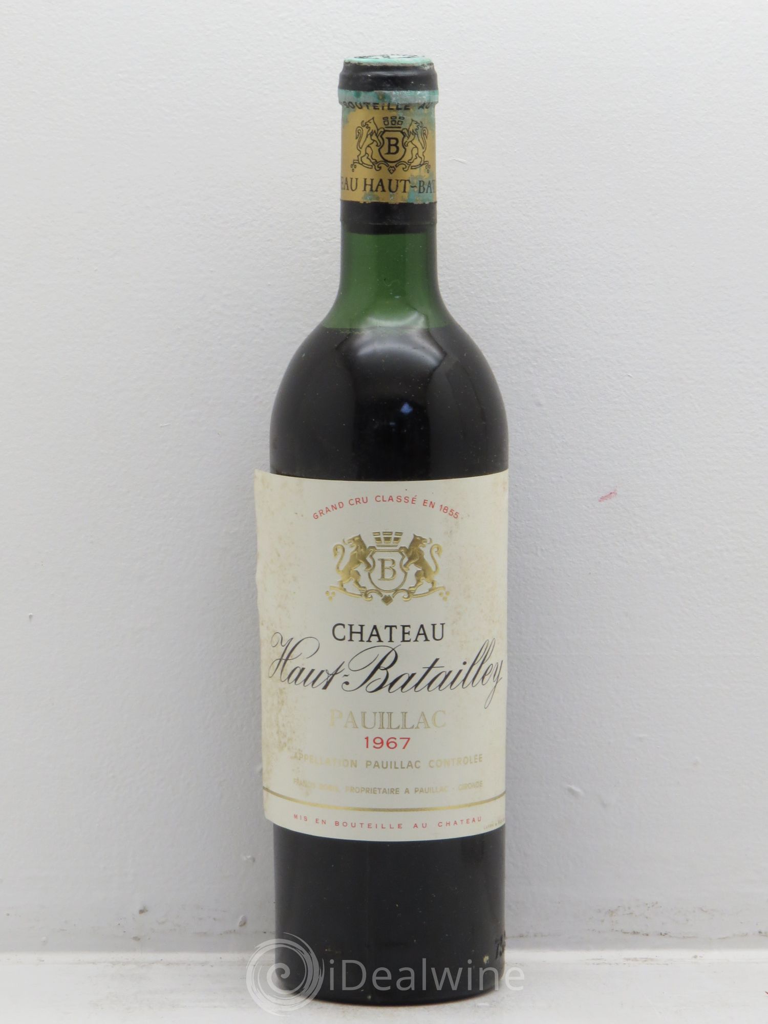 Château Haut Batailley 5ème Grand Cru Classé 1967 - Lot de 12 bouteilles - 0
