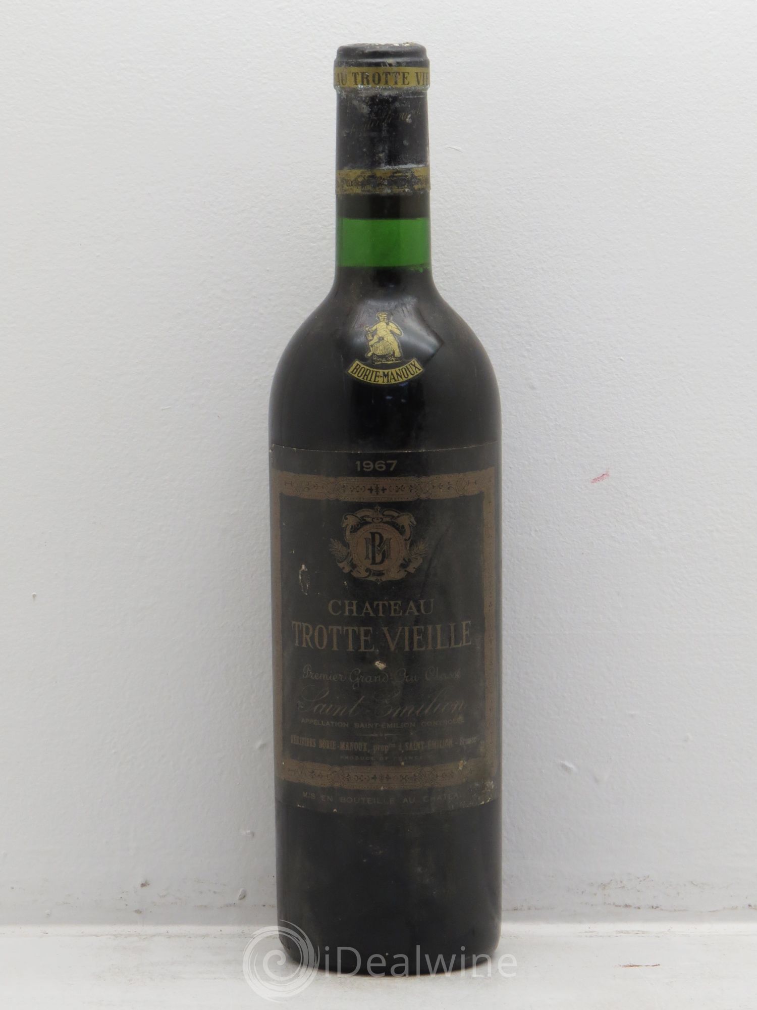 Château Trotte Vieille 1er Grand Cru Classé B 1967 - Lot de 1 bouteille - 0