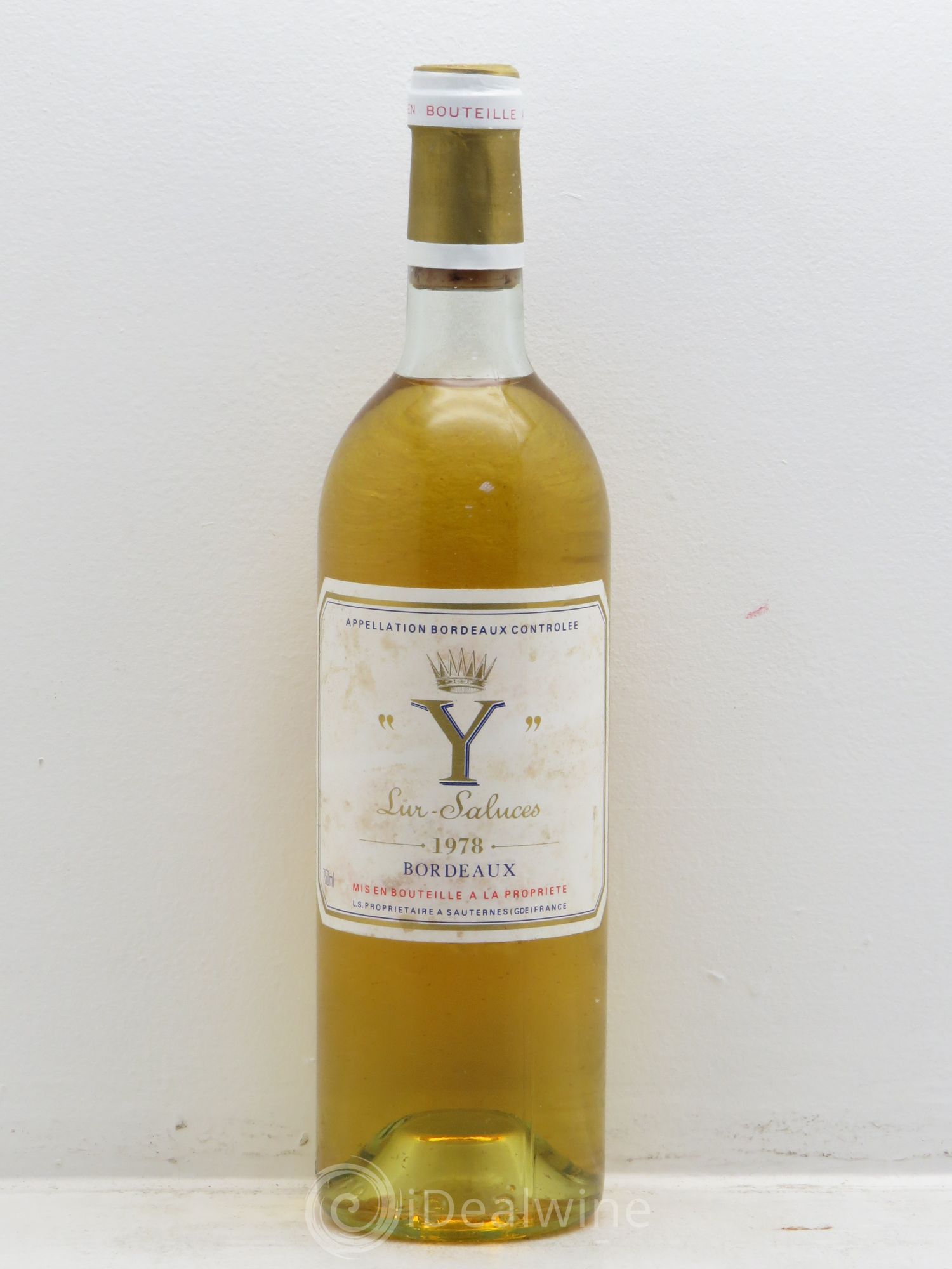 Y de Yquem 1978 - Lot de 1 bouteille - 0