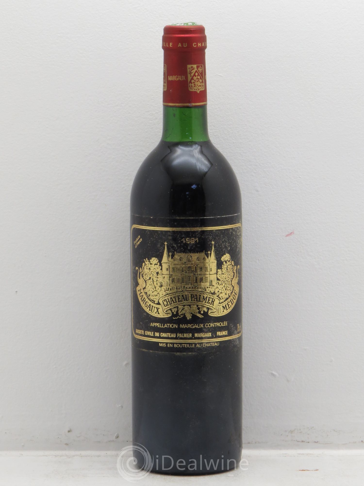 Château Palmer 3ème Grand Cru Classé 1981 - Lot de 12 bouteilles - 0