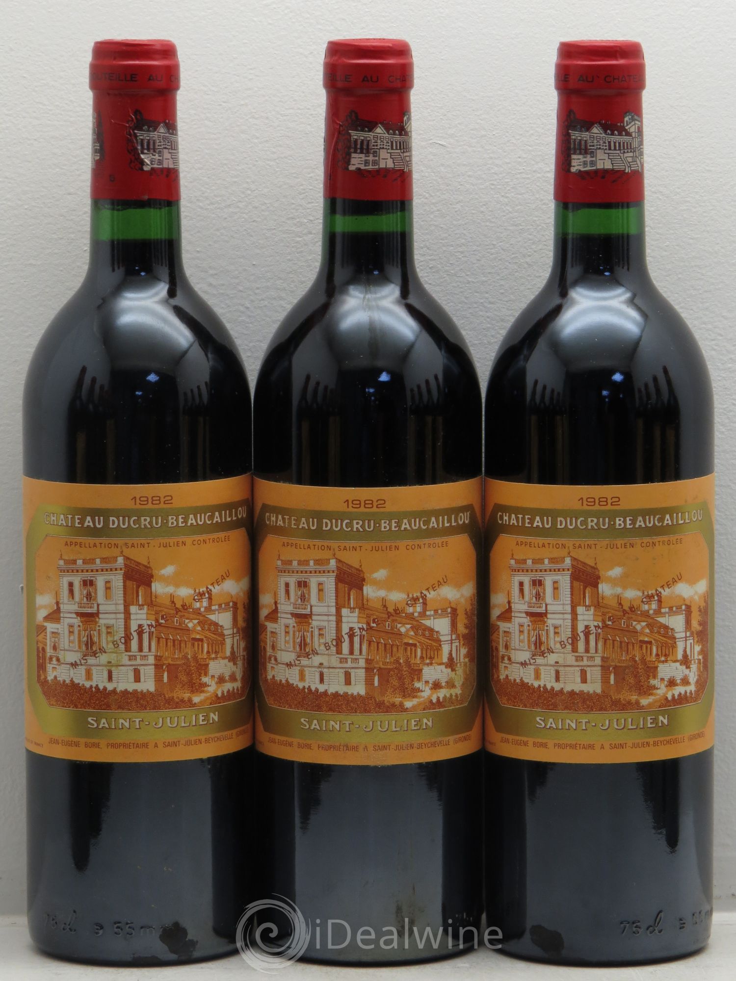 Château Ducru Beaucaillou 2ème Grand Cru Classé 1982 - Lot de 12 bouteilles - 1