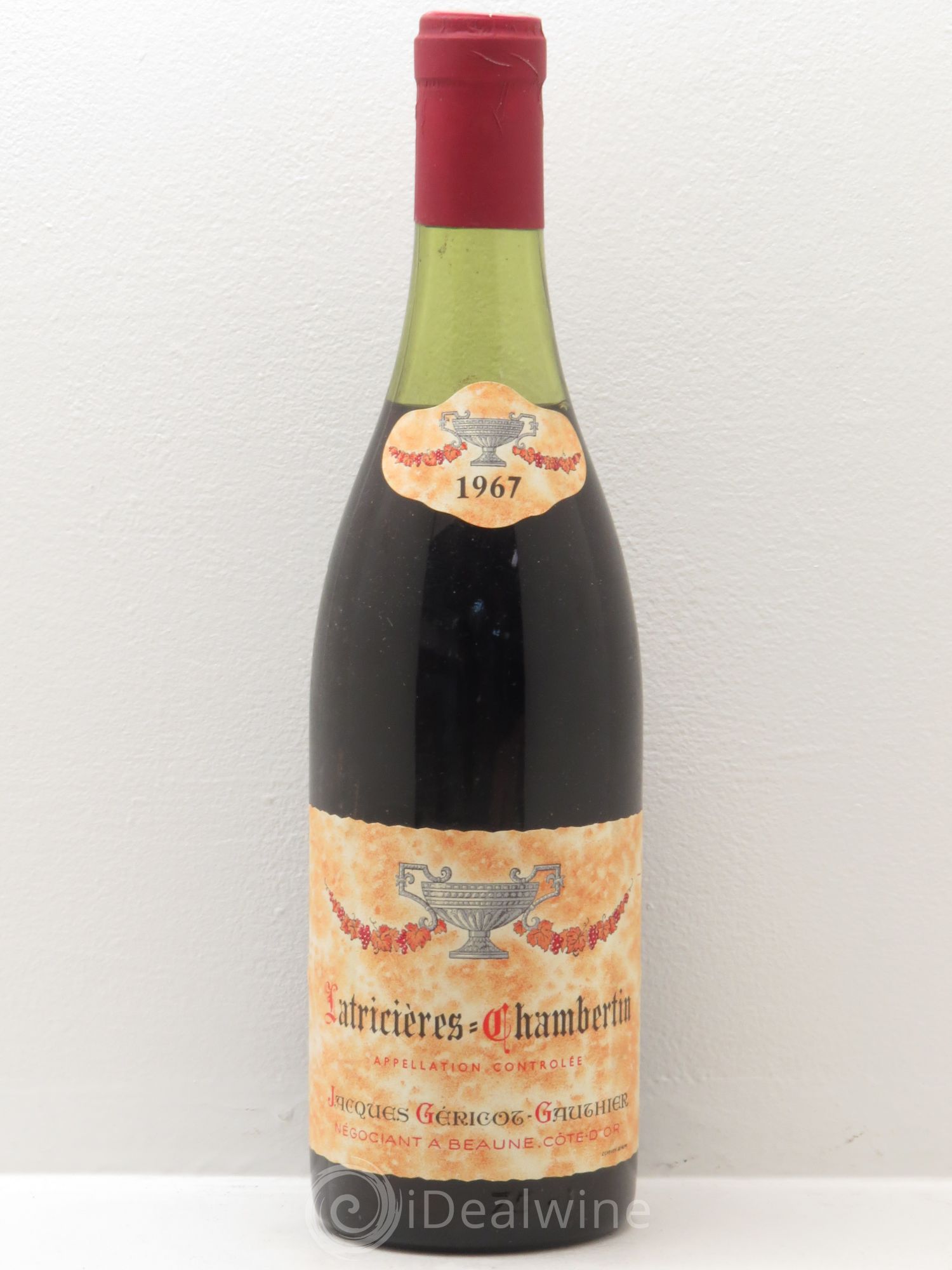 Latricières-Chambertin Grand Cru Jacques Géricot-Gauthier 1967 - Lot de 1 bouteille - 0