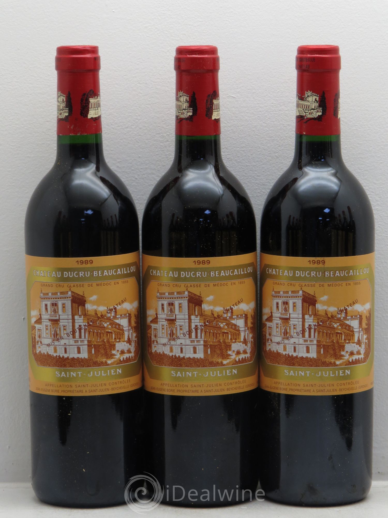 Château Ducru Beaucaillou 2ème Grand Cru Classé 1989 - Lot de 12 bouteilles - 1
