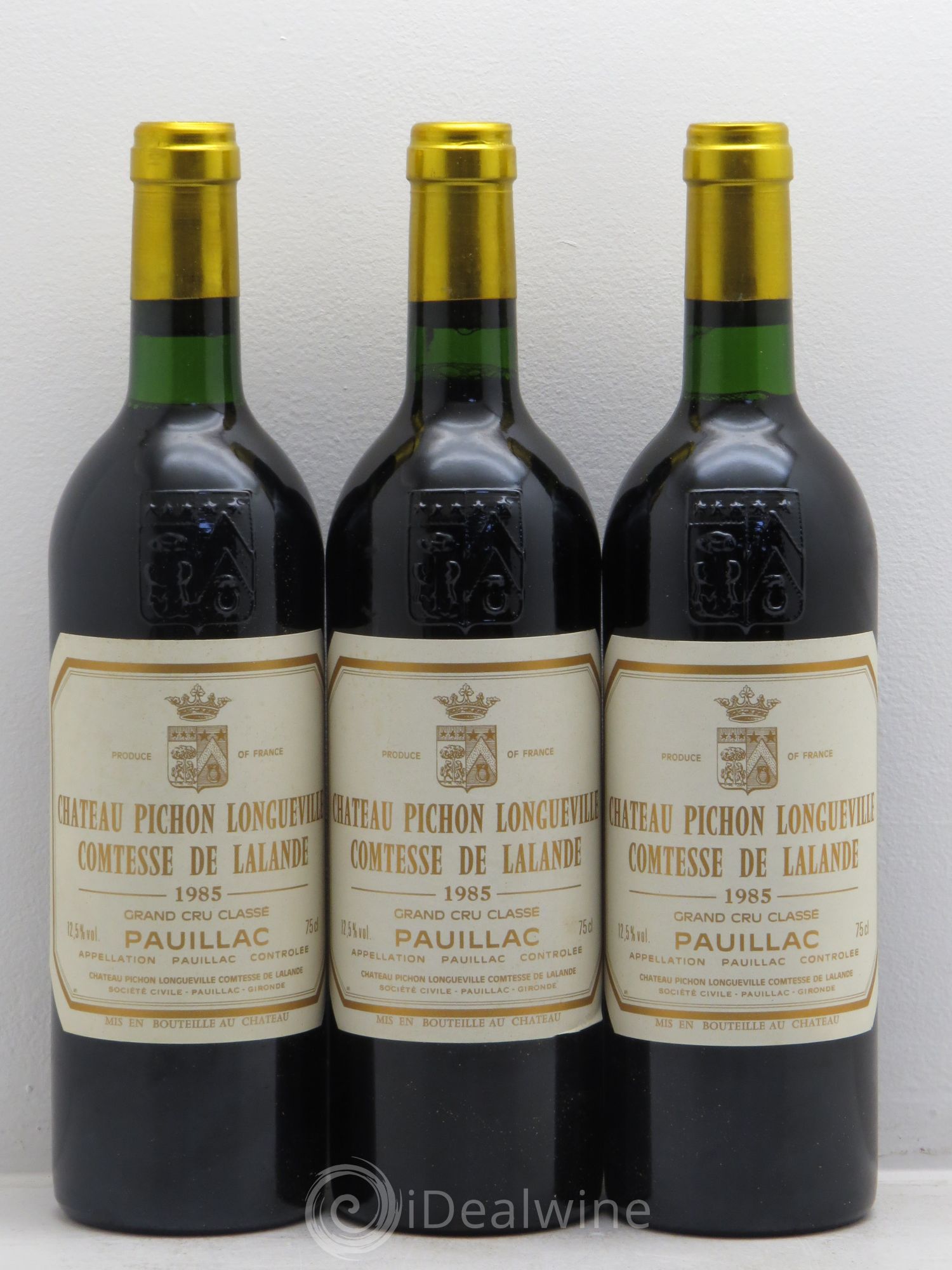 Château Pichon Longueville Comtesse de Lalande 2ème Grand Cru Classé 1985 - Lot de 12 bouteilles - 4