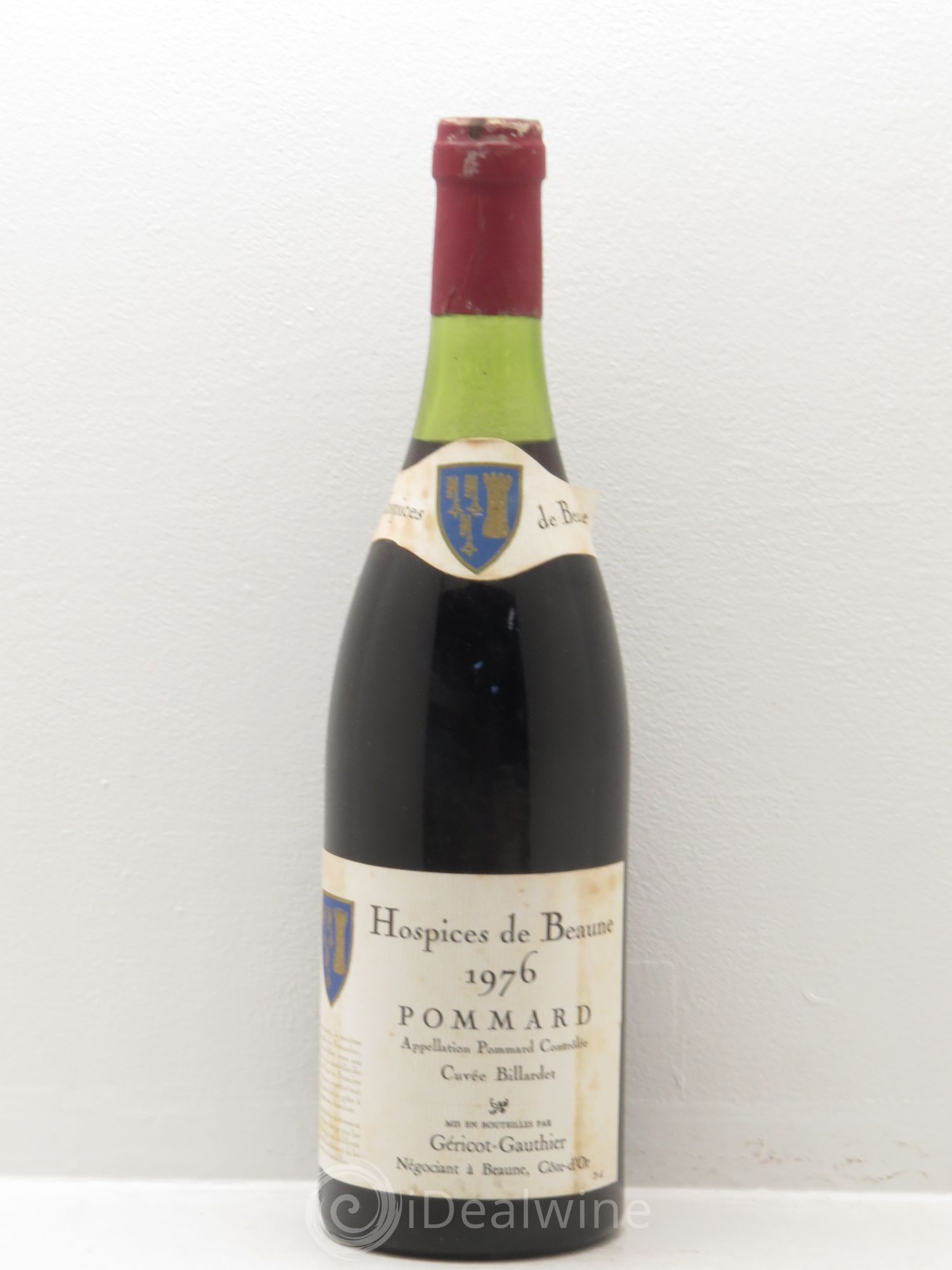 Pommard Cuvée Billardet - Jacques Géricot-Gauthier 1976 - Posten von 12 Flaschen - 0