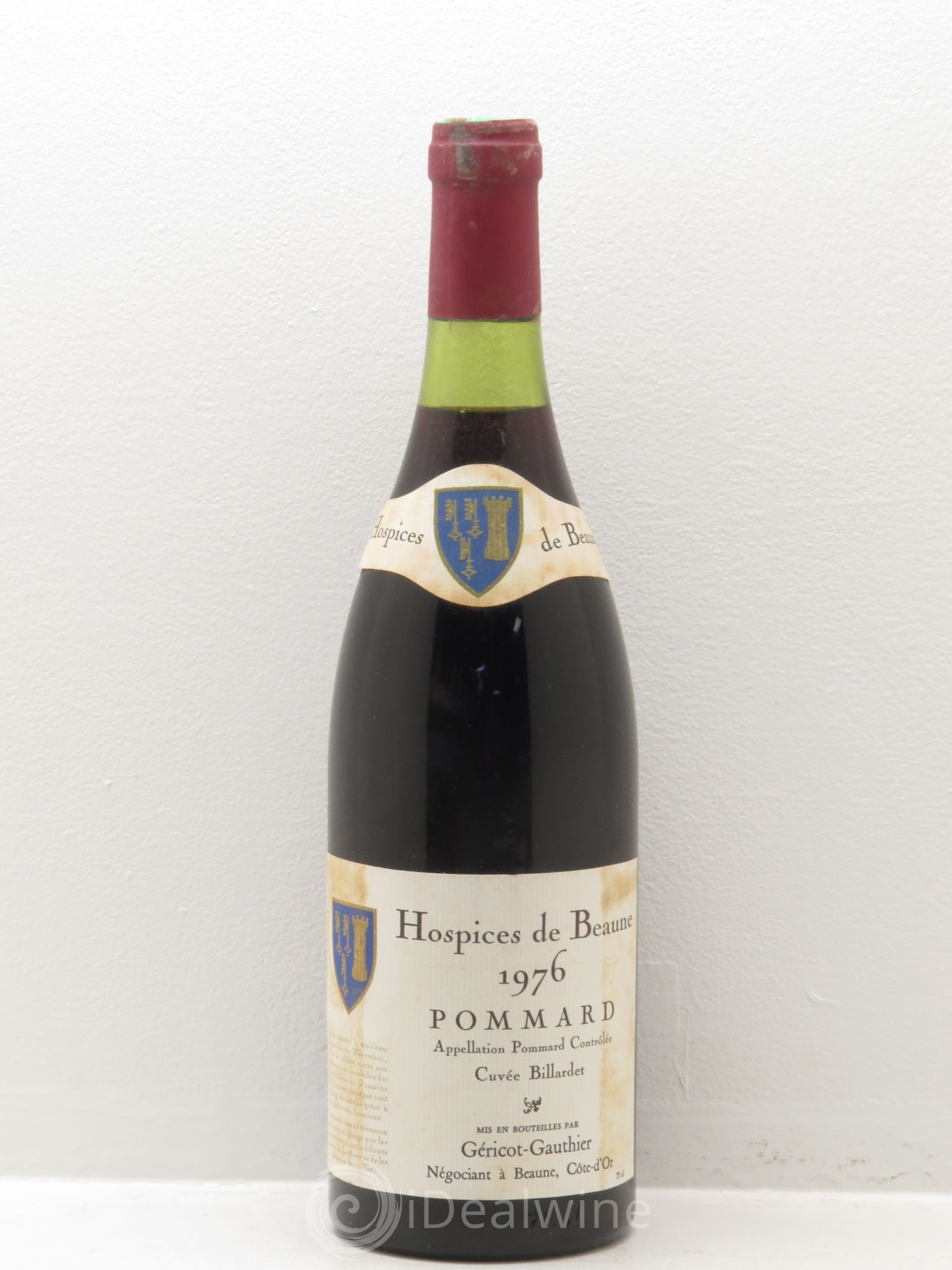 Pommard Cuvée Billardet - Jacques Géricot-Gauthier 1976 - Posten von 6 Flaschen - 0