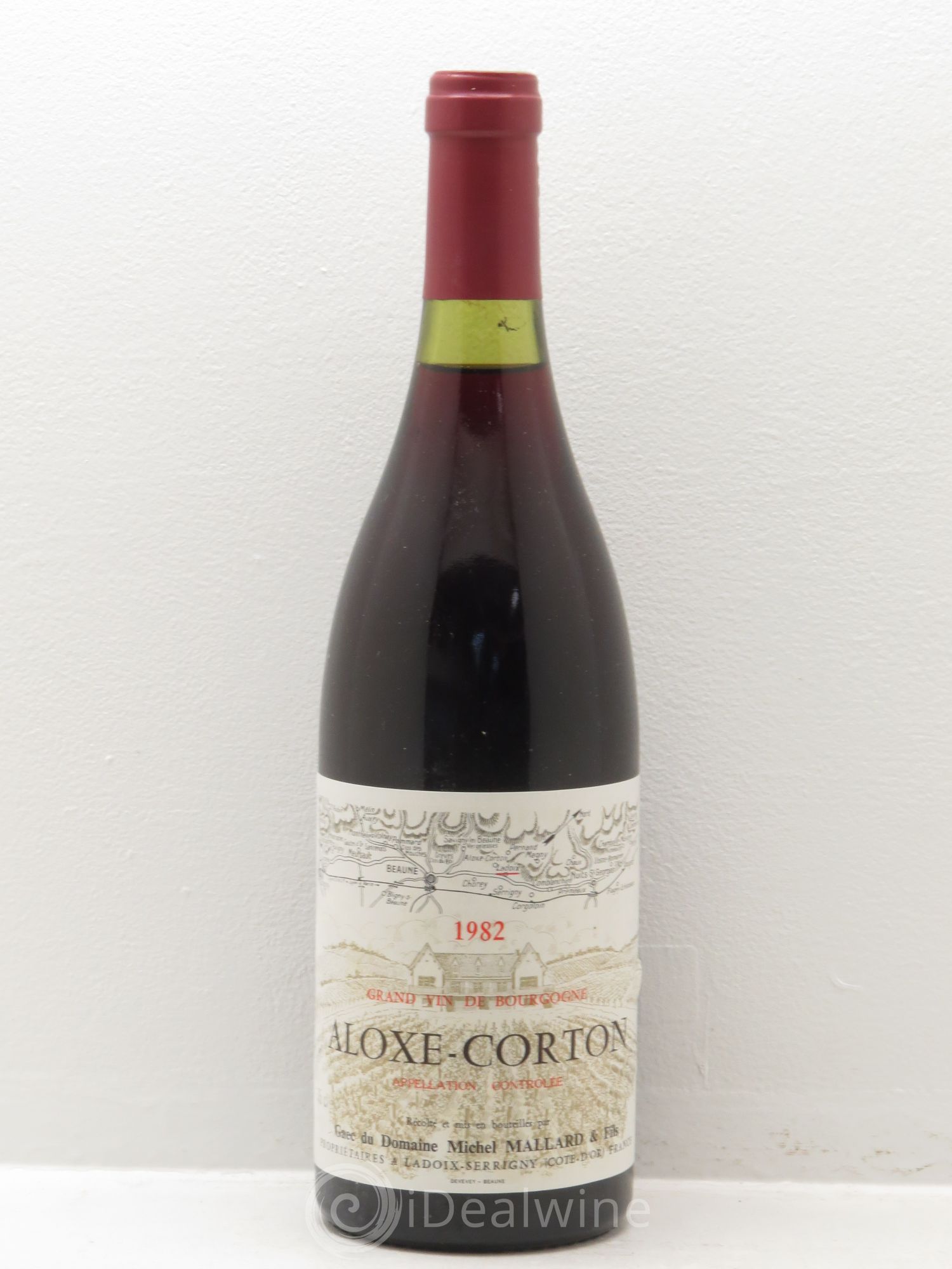 Aloxe-Corton Michel Mallard 1982 - Lot de 6 bouteilles - 0