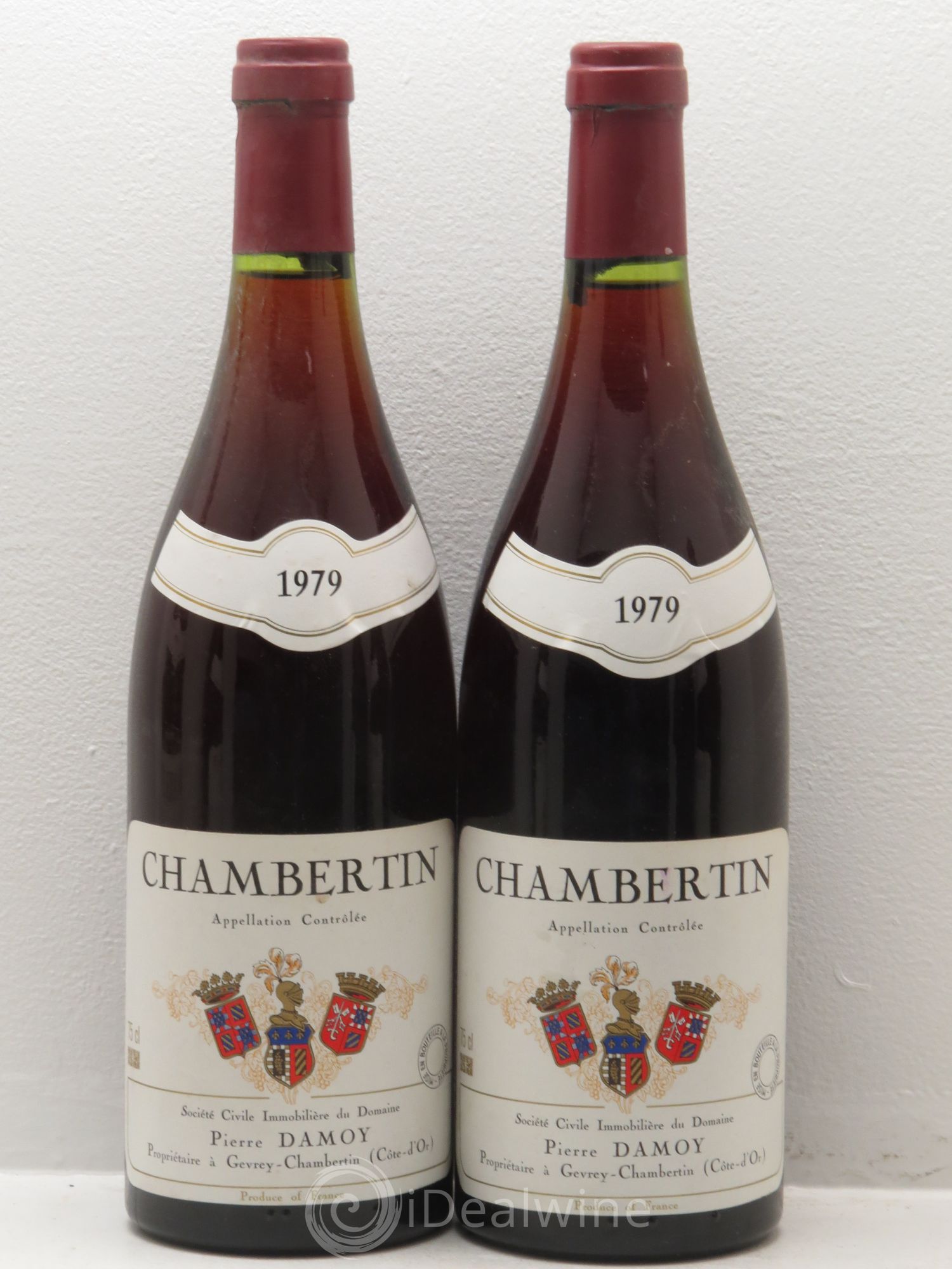 Chambertin Grand Cru Pierre Damoy 1979 - Lot de 6 bouteilles - 1