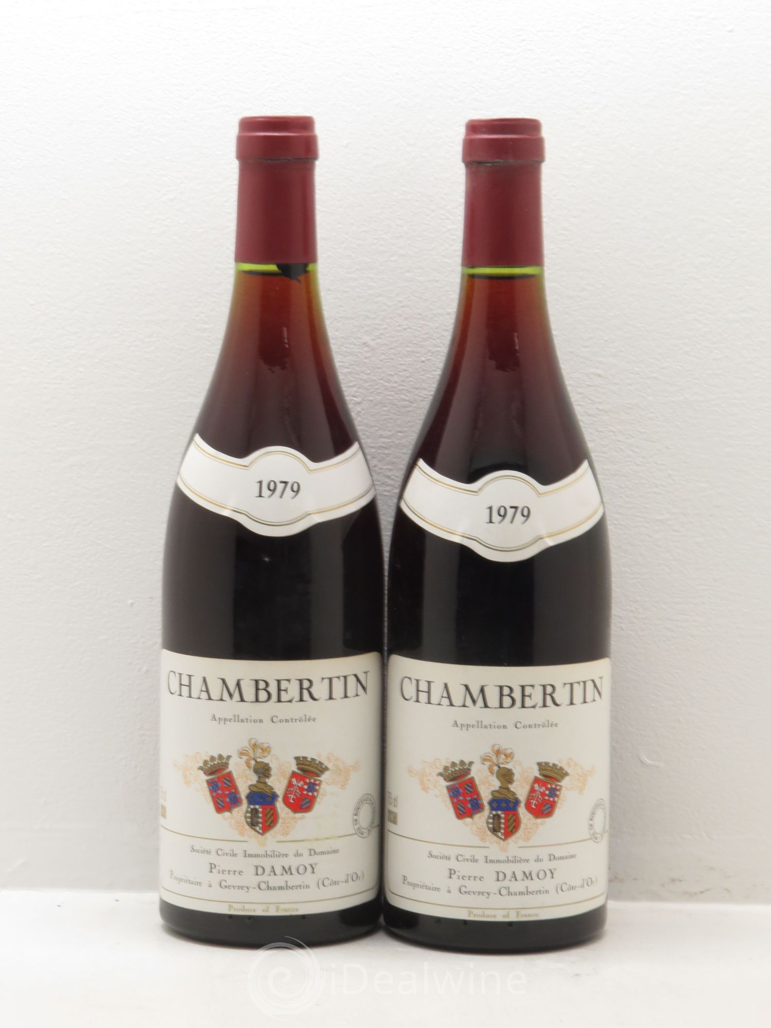Chambertin Grand Cru Pierre Damoy 1979 - Lot de 2 bouteilles - 0