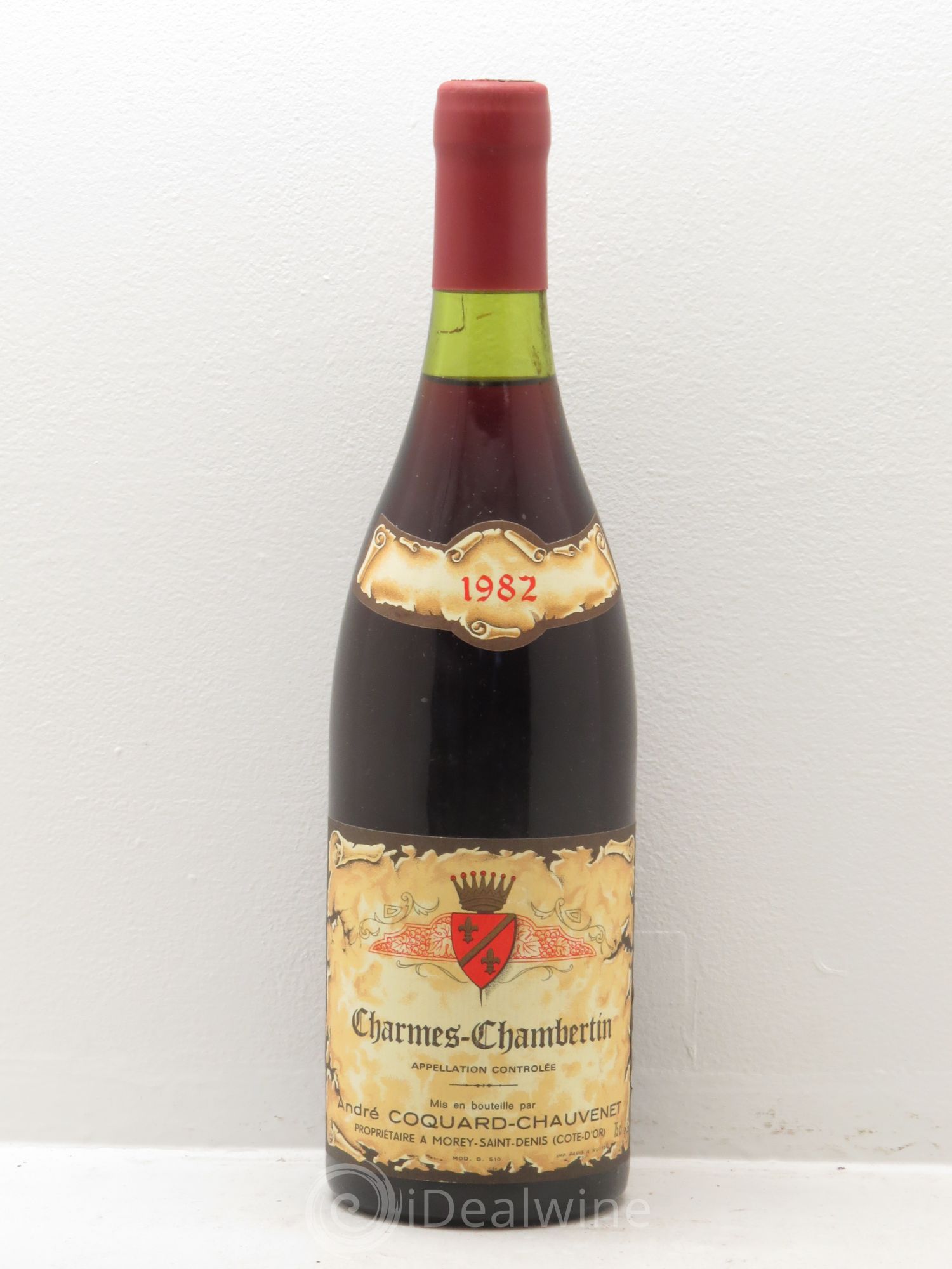 Charmes-Chambertin Grand Cru Domaine Coquard Chauvenet 1982 - Posten von 6 Flaschen - 0