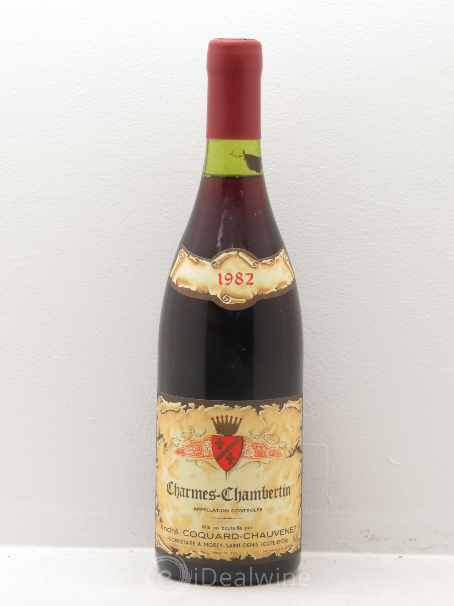 Charmes-Chambertin Grand Cru Domaine Coquard Chauvenet 1982 - Posten von 1 Flasche - 0