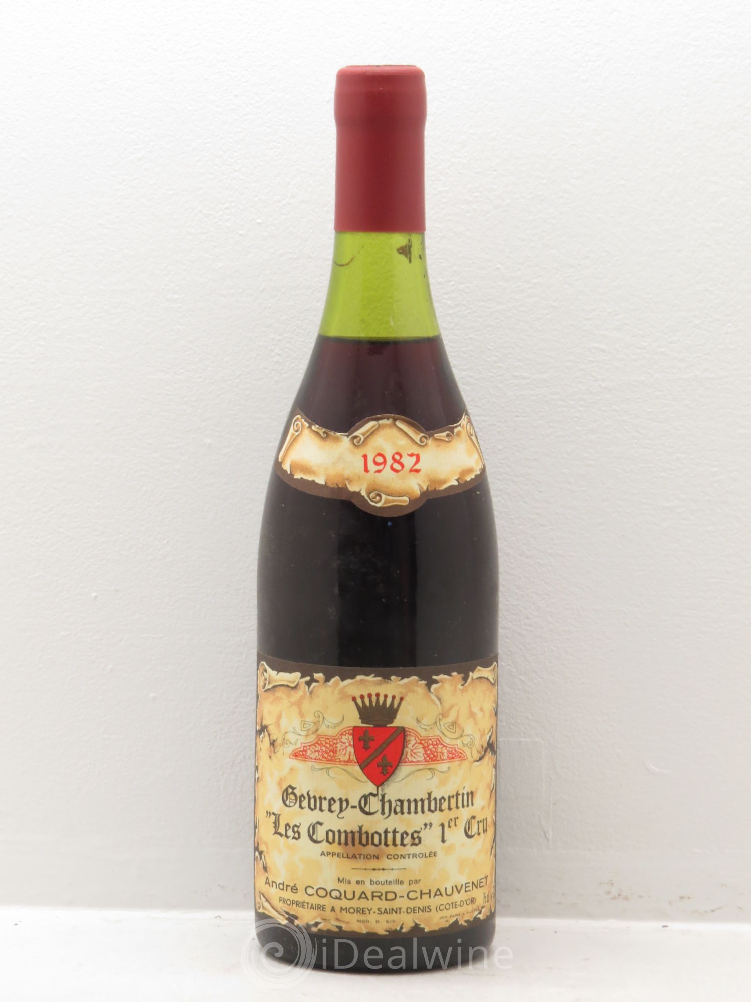 Gevrey-Chambertin 1er Cru Domaine Coquard Chauvenet 1982 - Posten von 12 Flaschen - 0