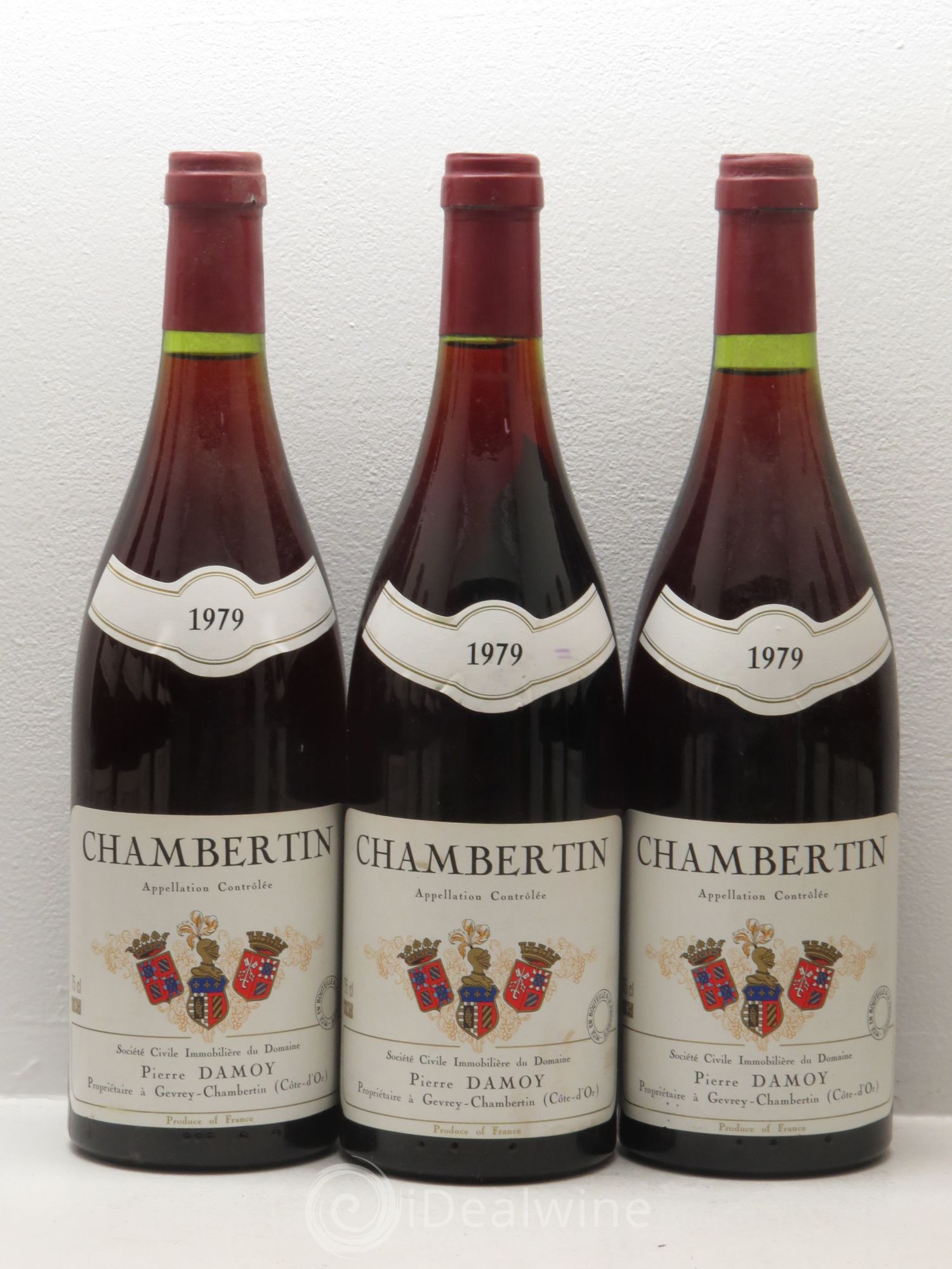 Chambertin Grand Cru Pierre Damoy 1979 - Lot de 12 bouteilles - 1