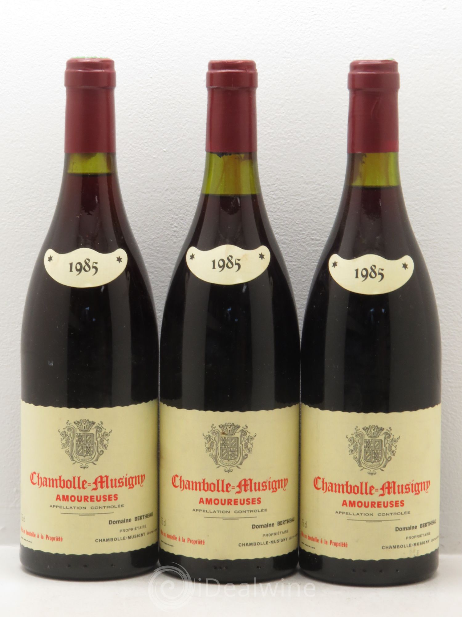 Chambolle-Musigny 1er Cru Domaine Bertheau 1985 - Posten von 12 Flaschen - 4