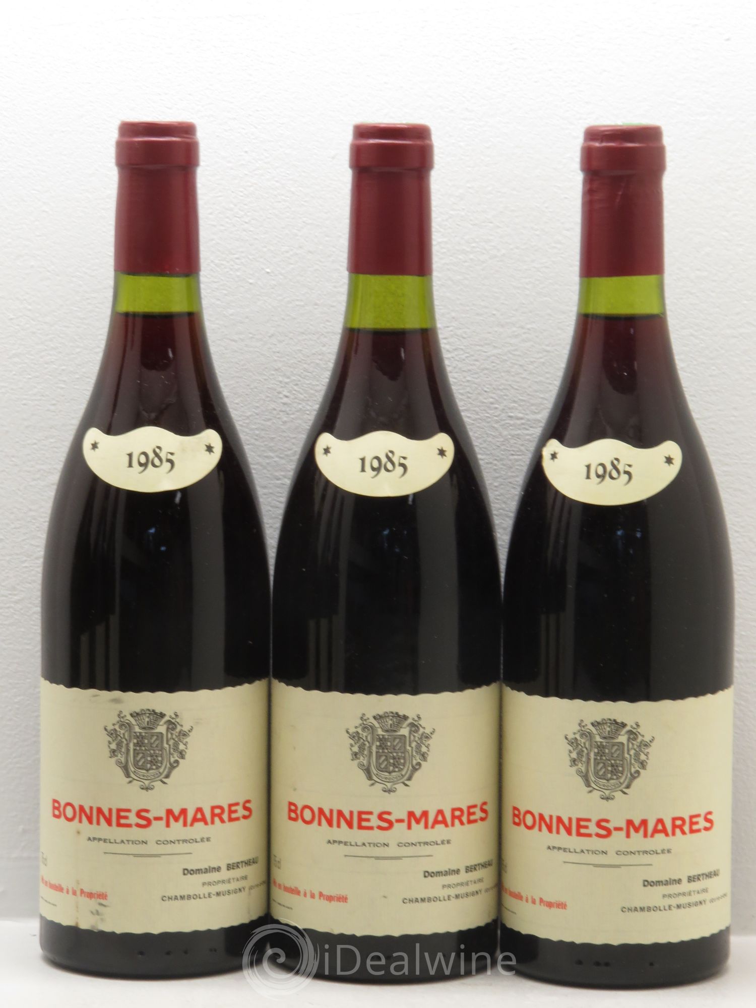 Bonnes-Mares Grand Cru Domaine Bertheau 1985 - Posten von 6 Flaschen - 1