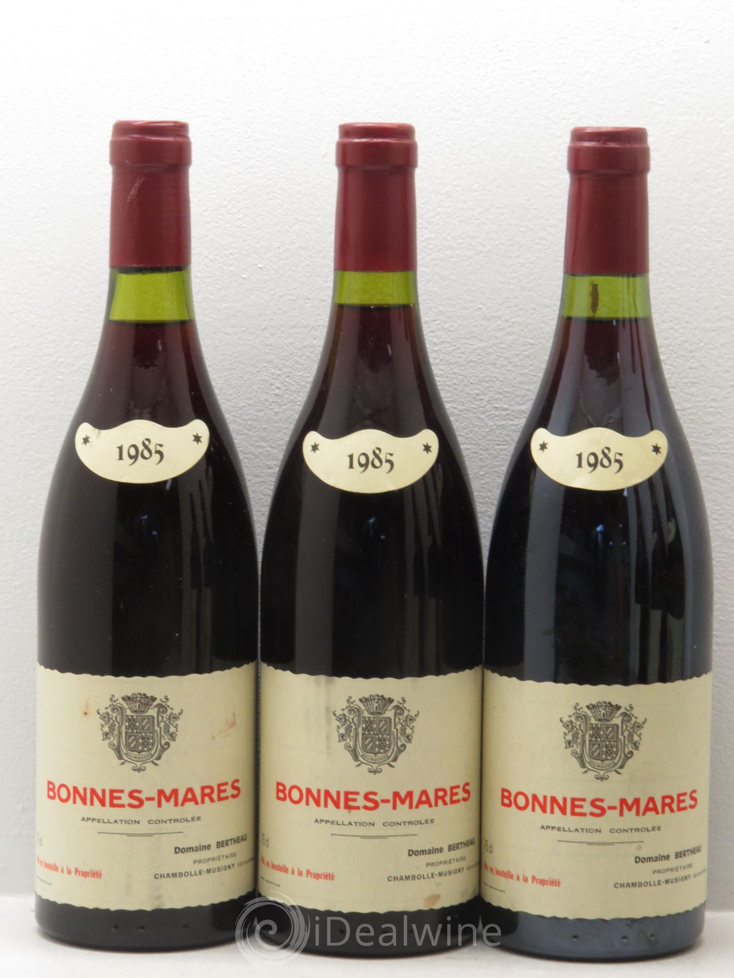 Bonnes-Mares Grand Cru Domaine Bertheau 1985 - Posten von 6 Flaschen - 2