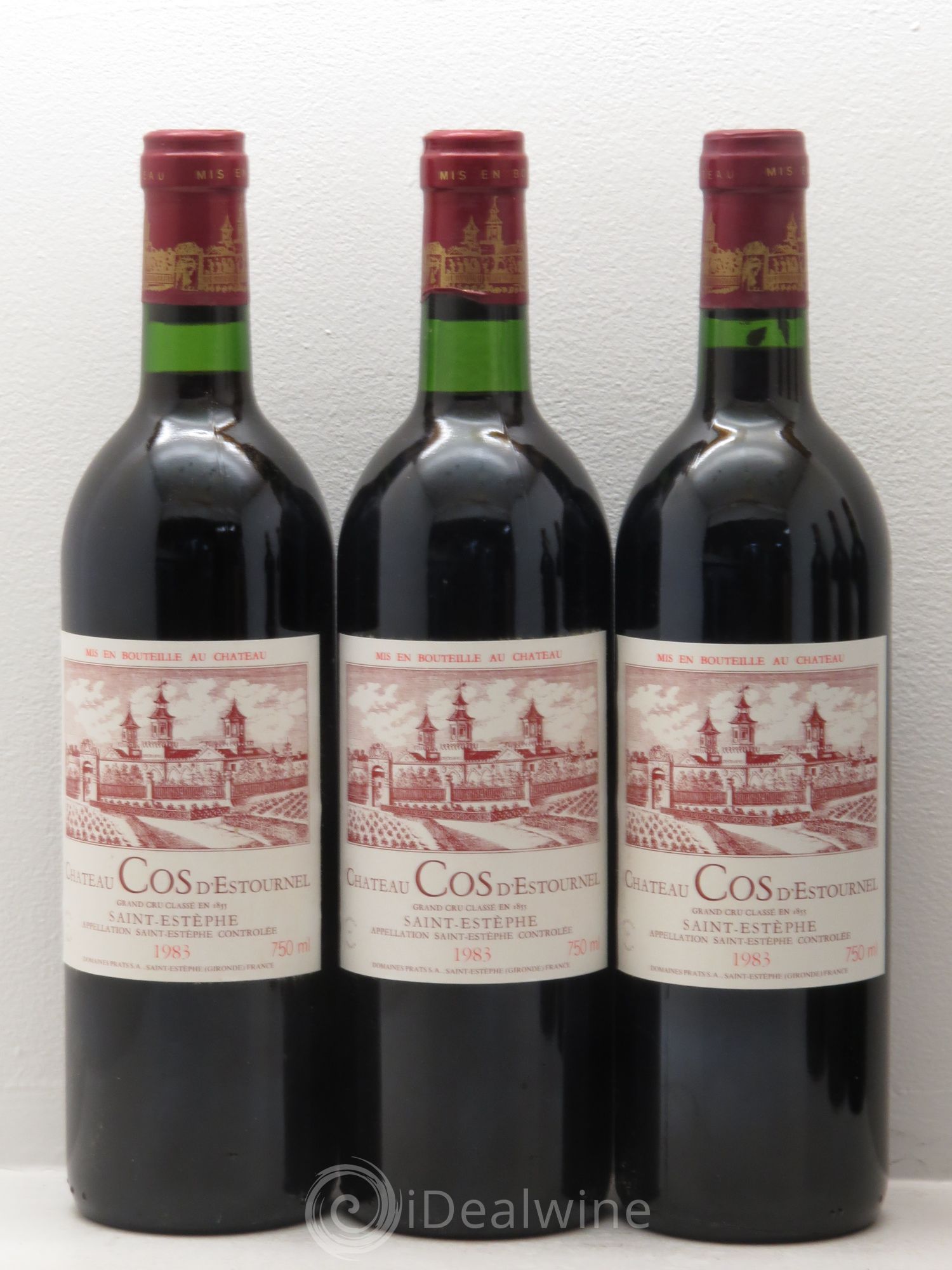 Cos d'Estournel 2ème Grand Cru Classé 1983 - Lot de 12 bouteilles - 3