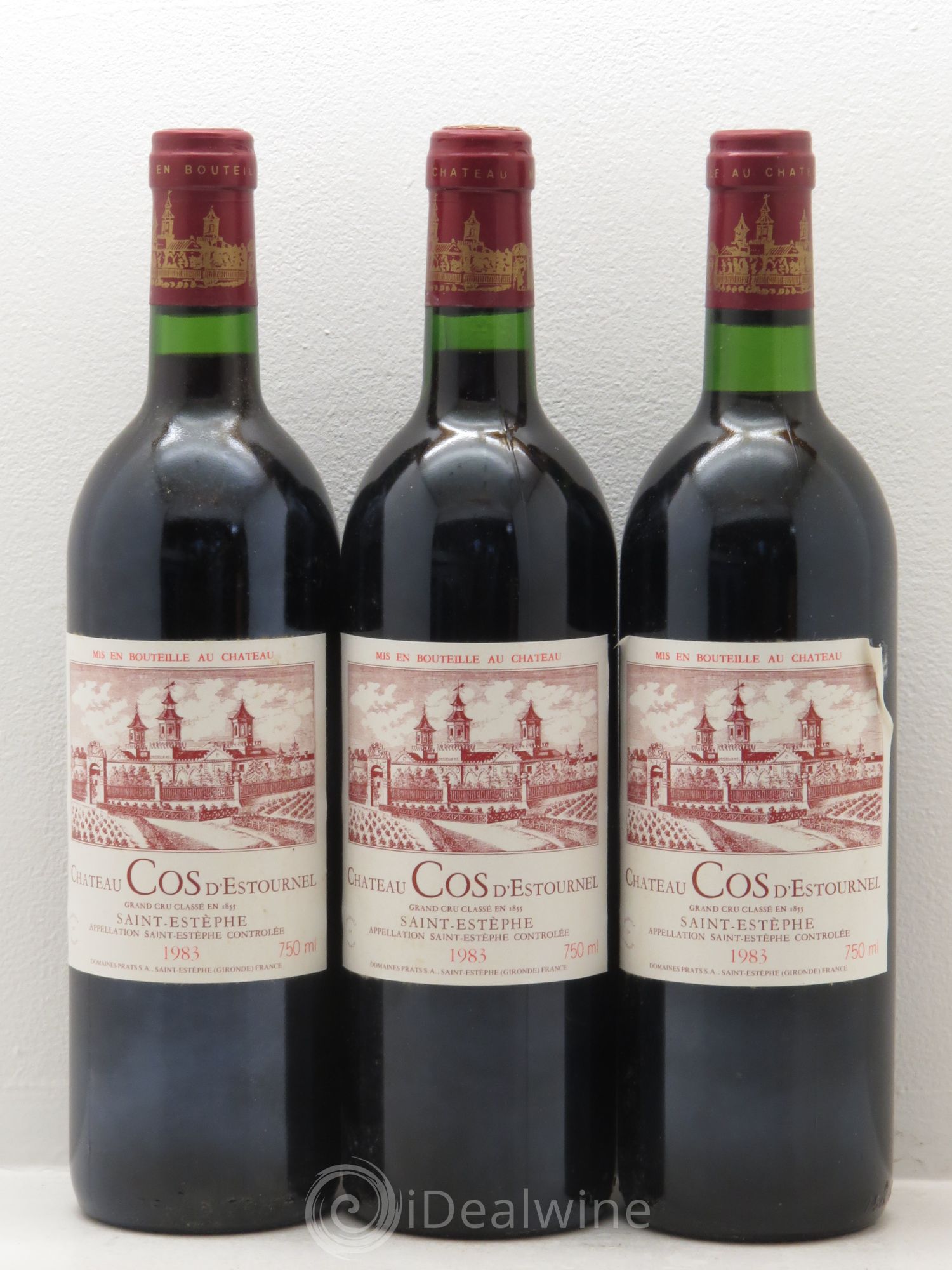 Cos d'Estournel 2ème Grand Cru Classé 1983 - Lot de 12 bouteilles - 4