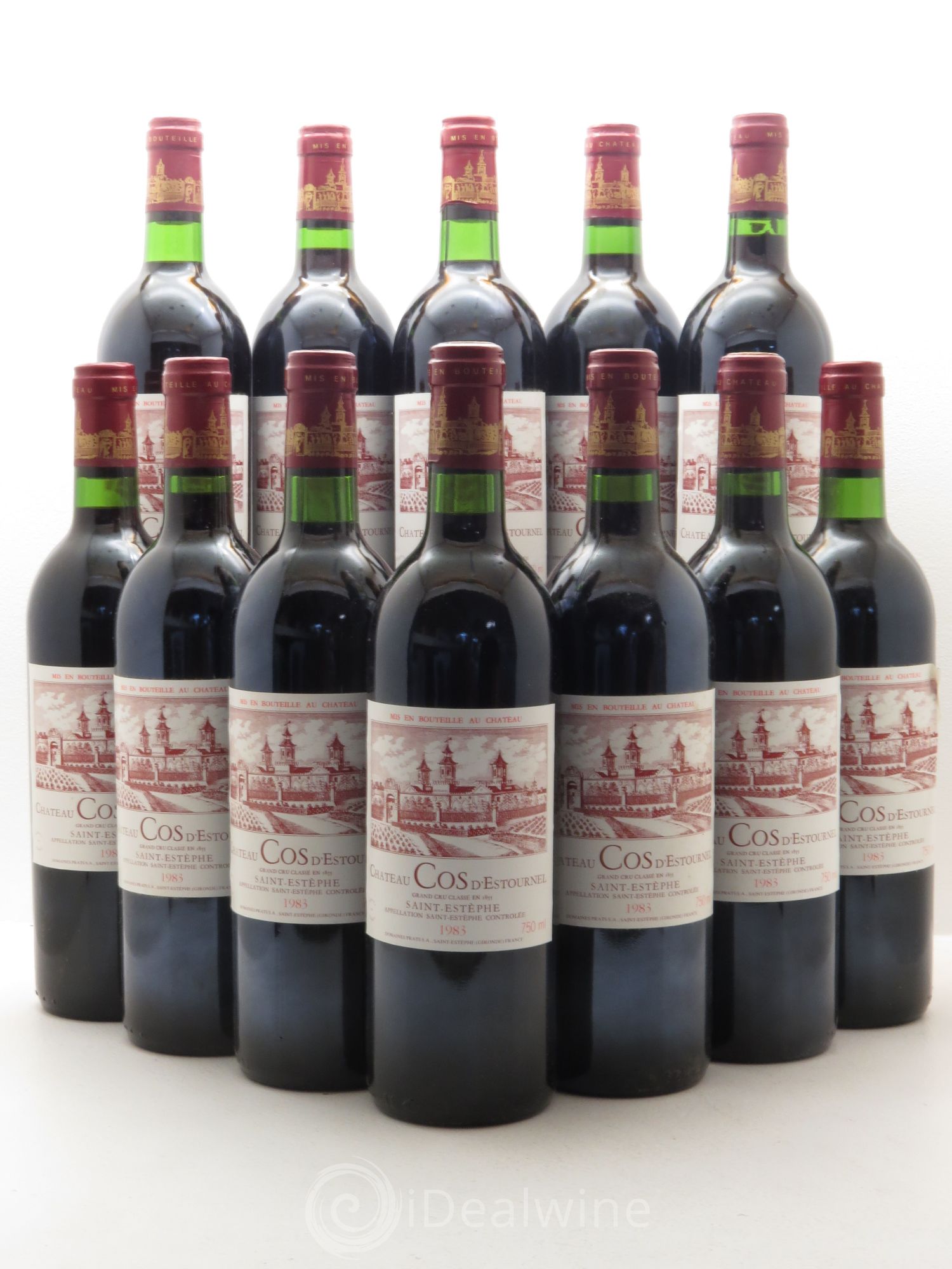Cos d'Estournel 2ème Grand Cru Classé 1983 - Lot de 12 bouteilles - 0