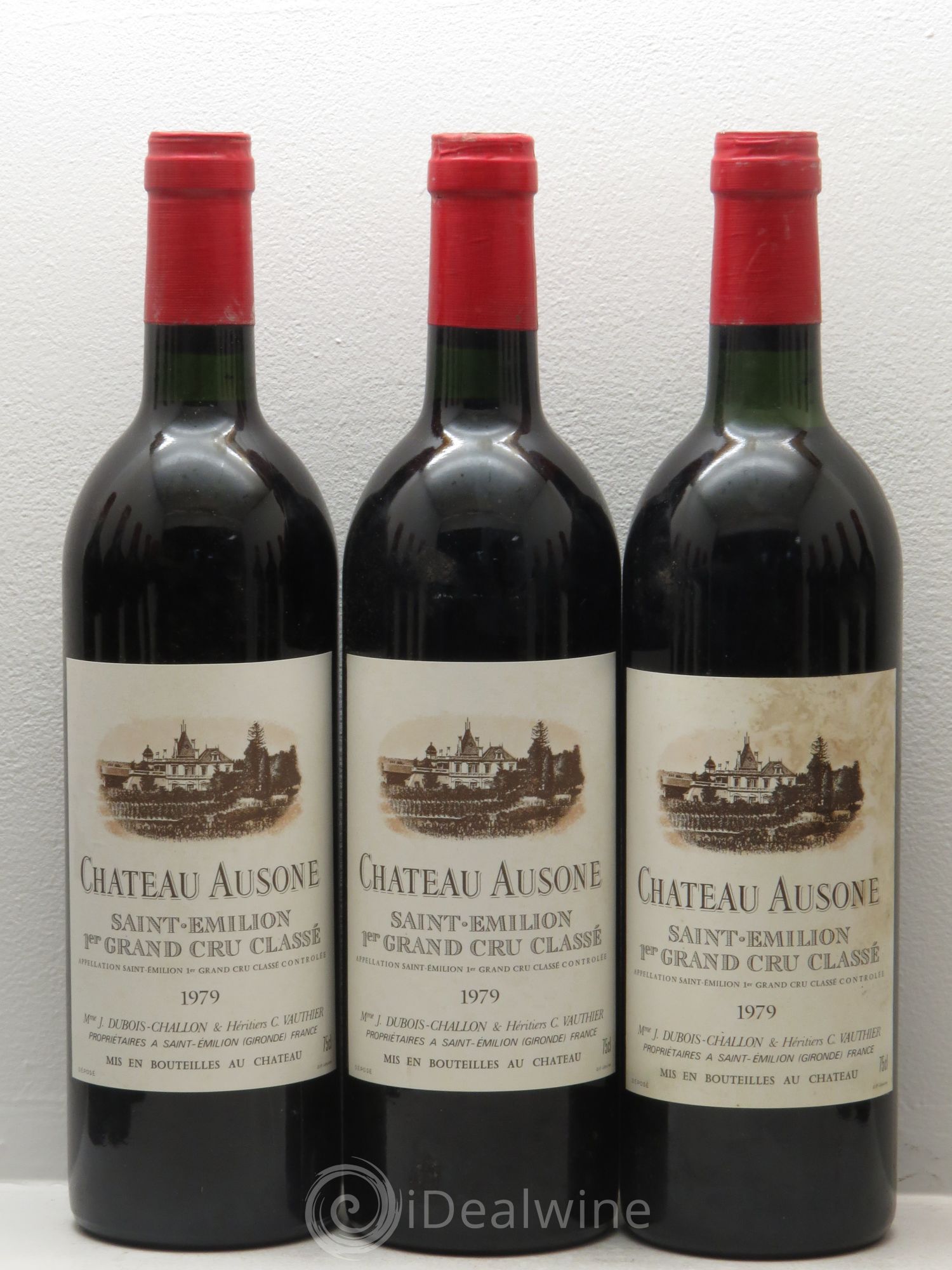 Château Ausone 1er Grand Cru Classé A 1979 - Lot de 12 bouteilles - 1