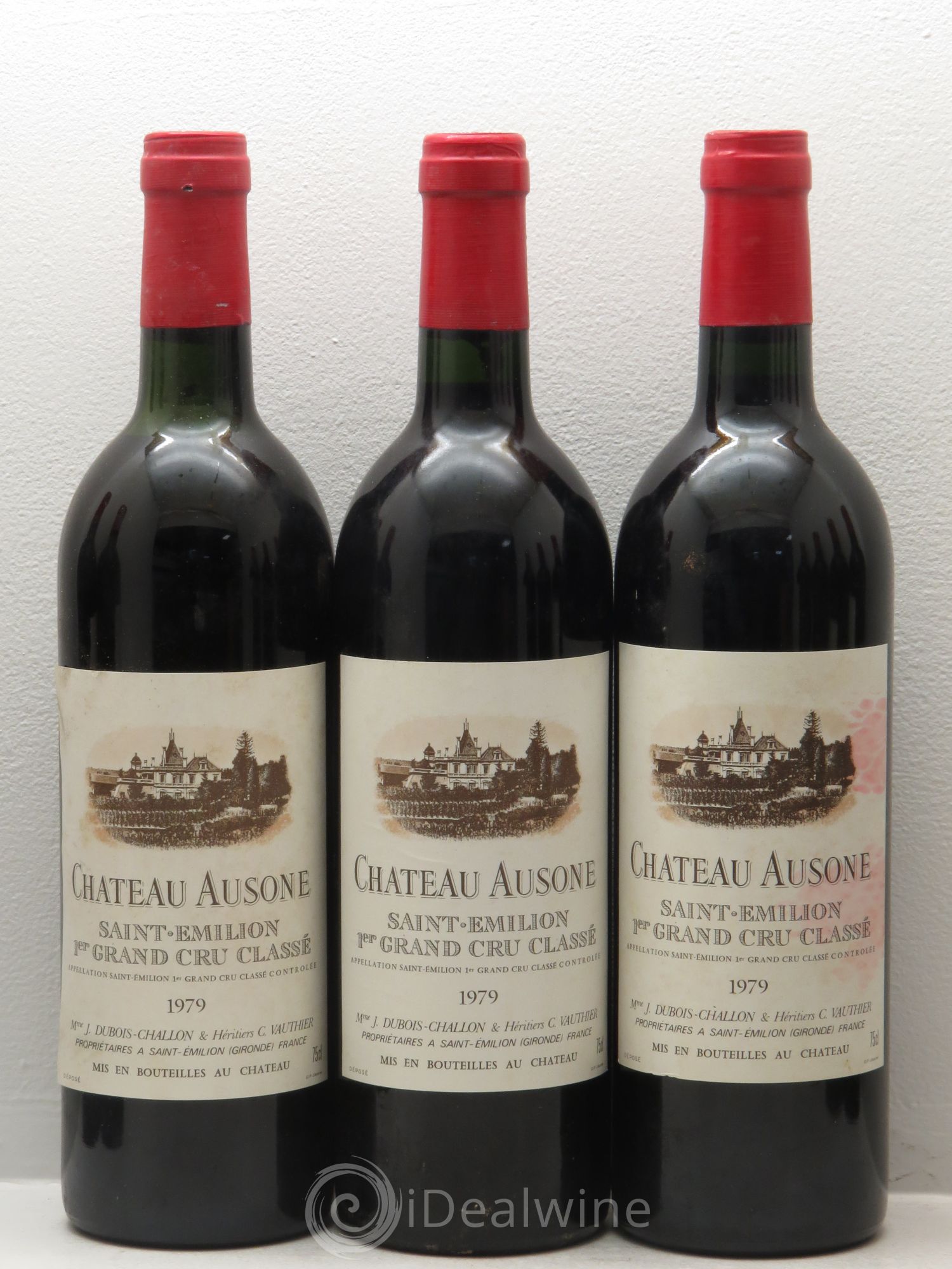 Château Ausone 1er Grand Cru Classé A 1979 - Lot de 12 bouteilles - 2