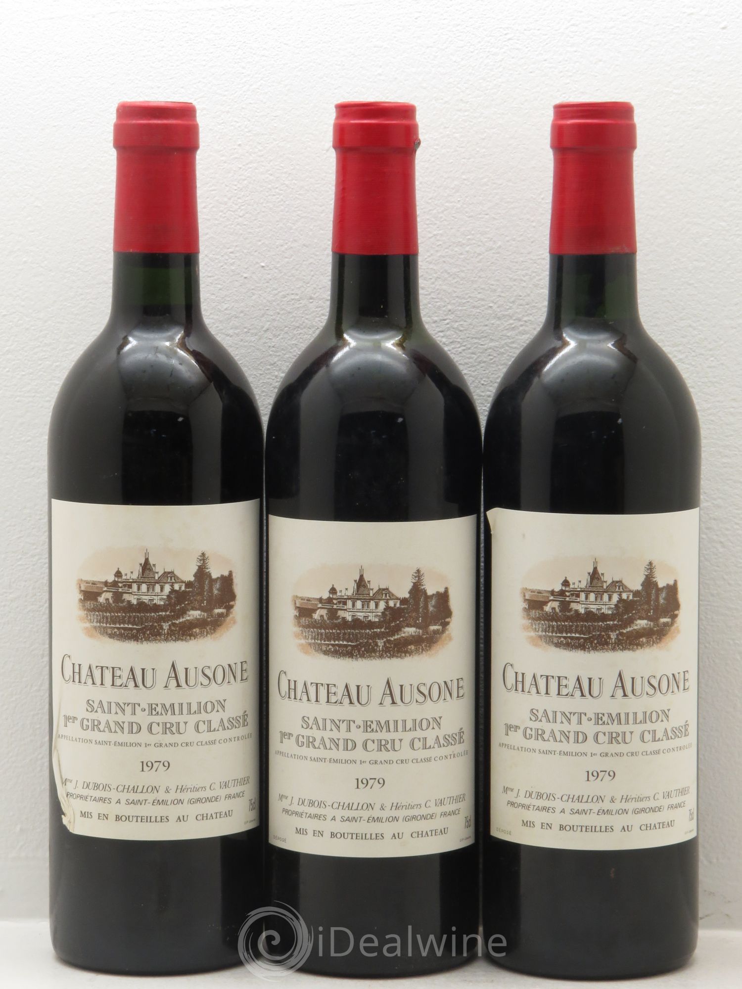 Château Ausone 1er Grand Cru Classé A 1979 - Lot de 12 bouteilles - 4