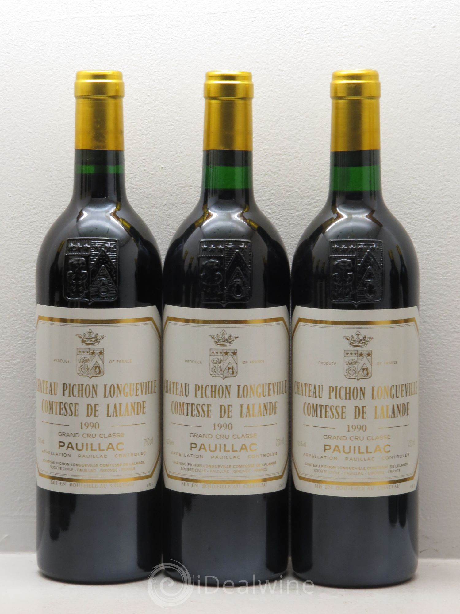 Château Pichon Longueville Comtesse de Lalande 2ème Grand Cru Classé 1990 - Lot de 12 bouteilles - 2