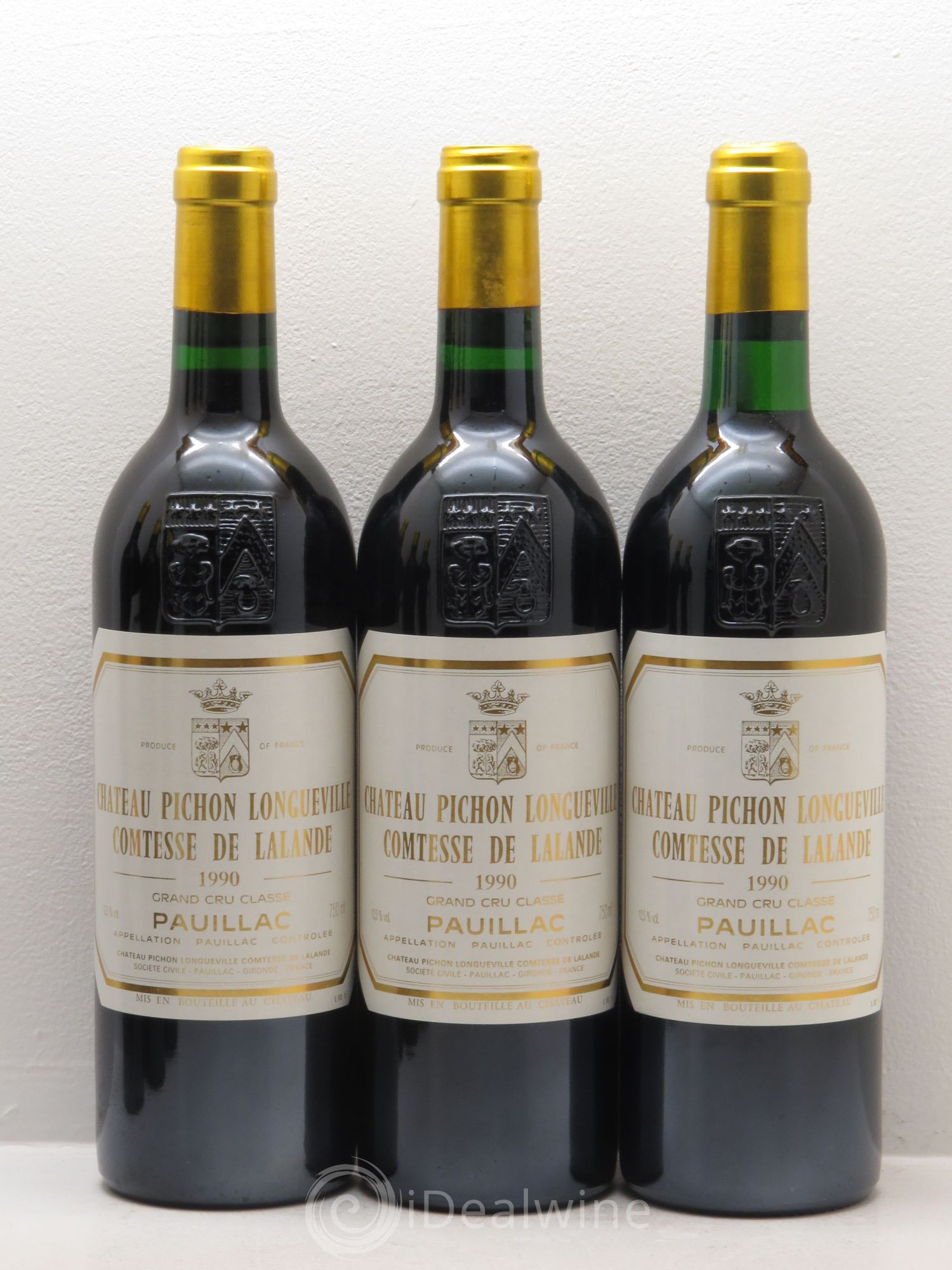 Château Pichon Longueville Comtesse de Lalande 2ème Grand Cru Classé 1990 - Lot de 12 bouteilles - 3