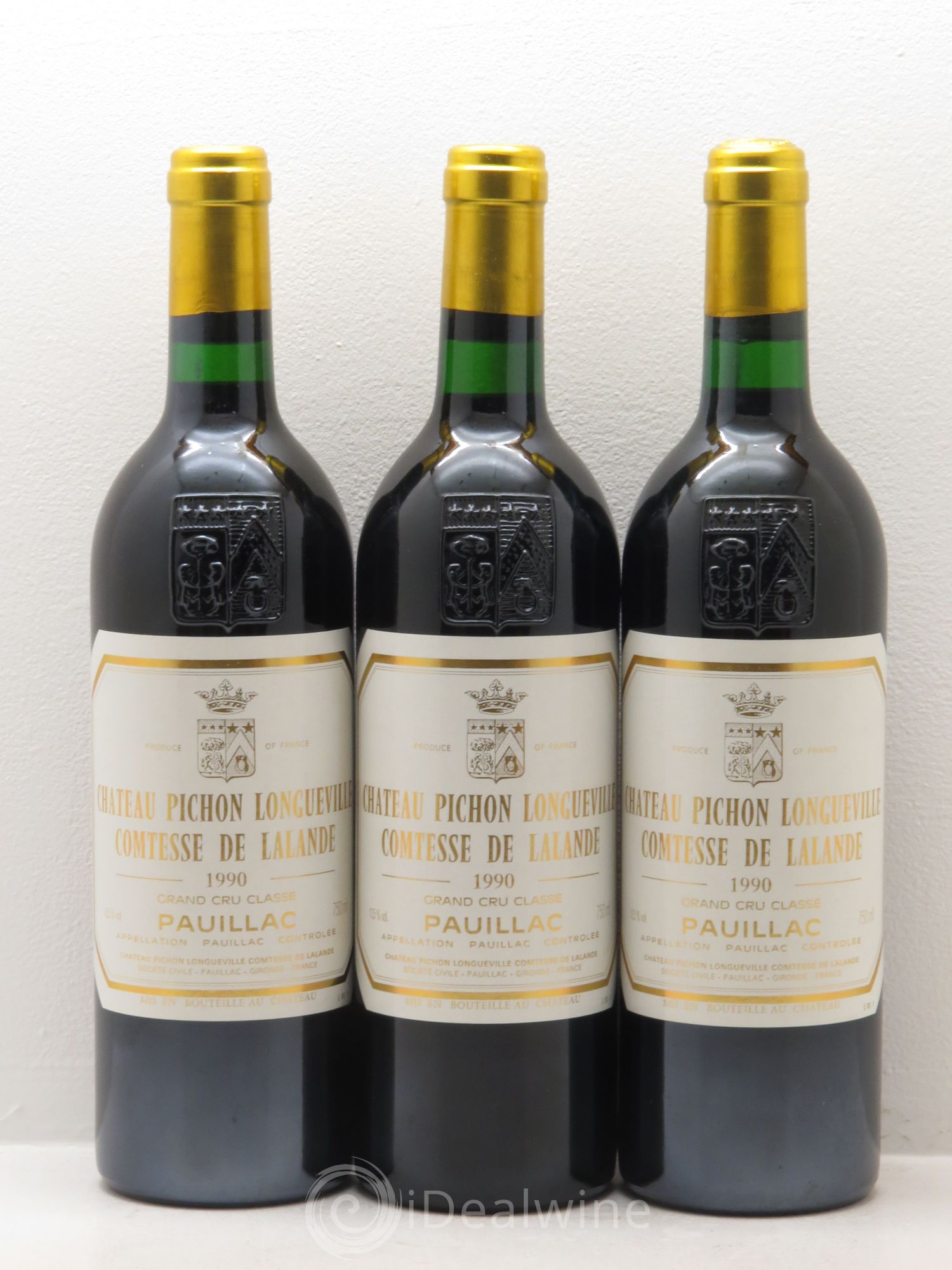 Château Pichon Longueville Comtesse de Lalande 2ème Grand Cru Classé 1990 - Lot de 12 bouteilles - 4
