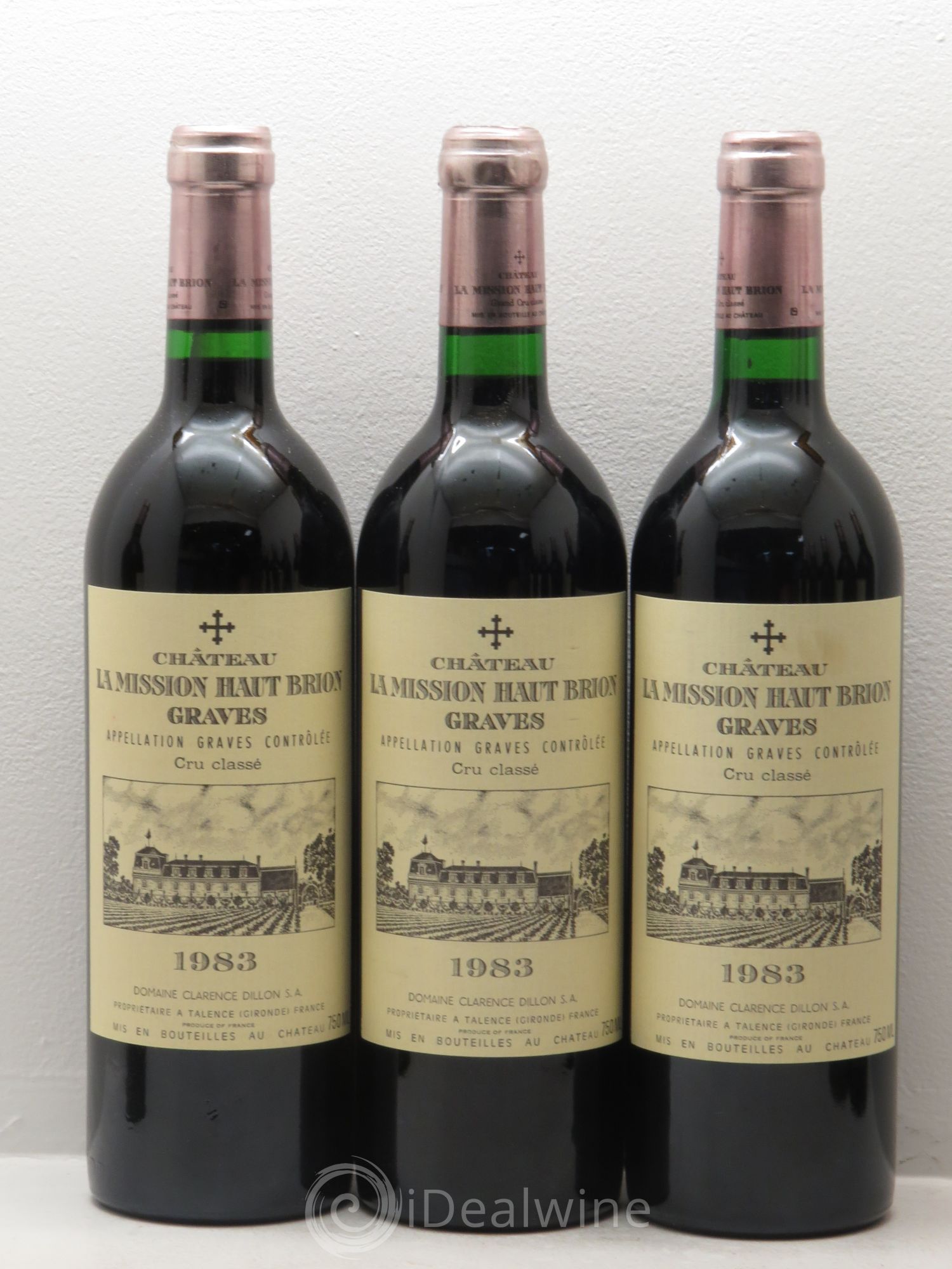 Château la Mission Haut-Brion Cru Classé de Graves 1983 - Lotto di 12 bottiglie - 2