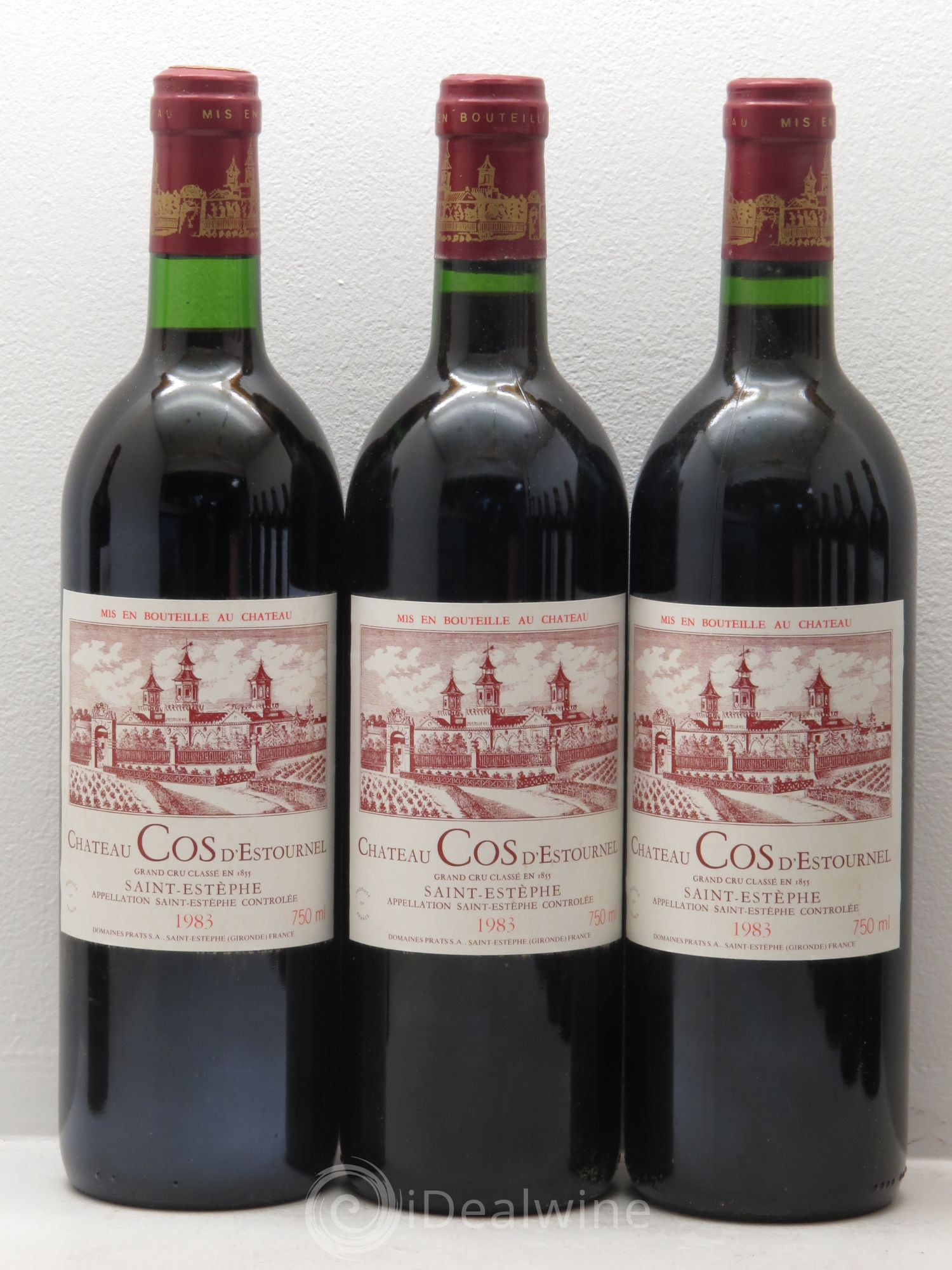 Cos d'Estournel 2ème Grand Cru Classé 1983 - Lot de 12 bouteilles - 2