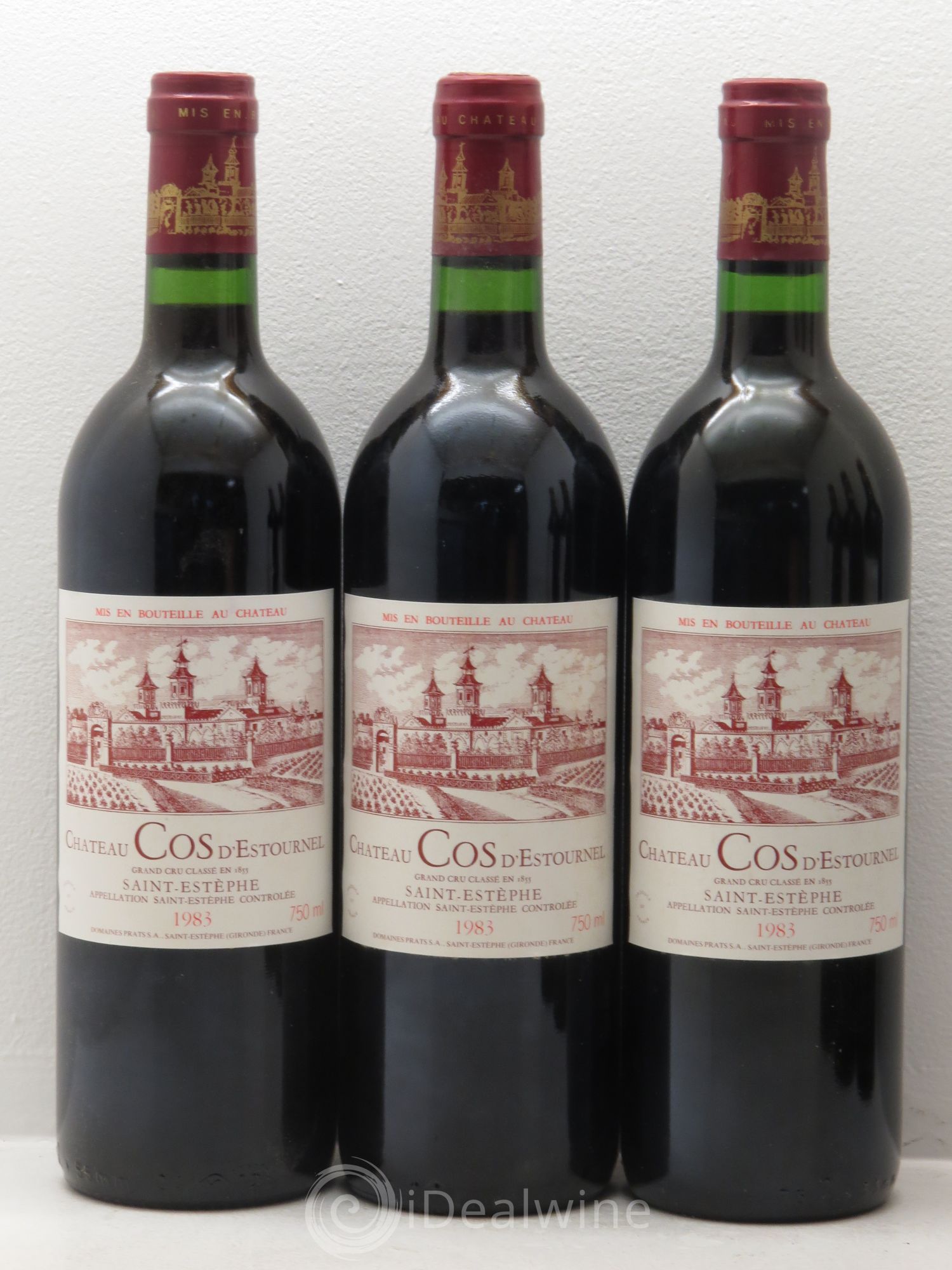 Cos d'Estournel 2ème Grand Cru Classé 1983 - Lot de 12 bouteilles - 3