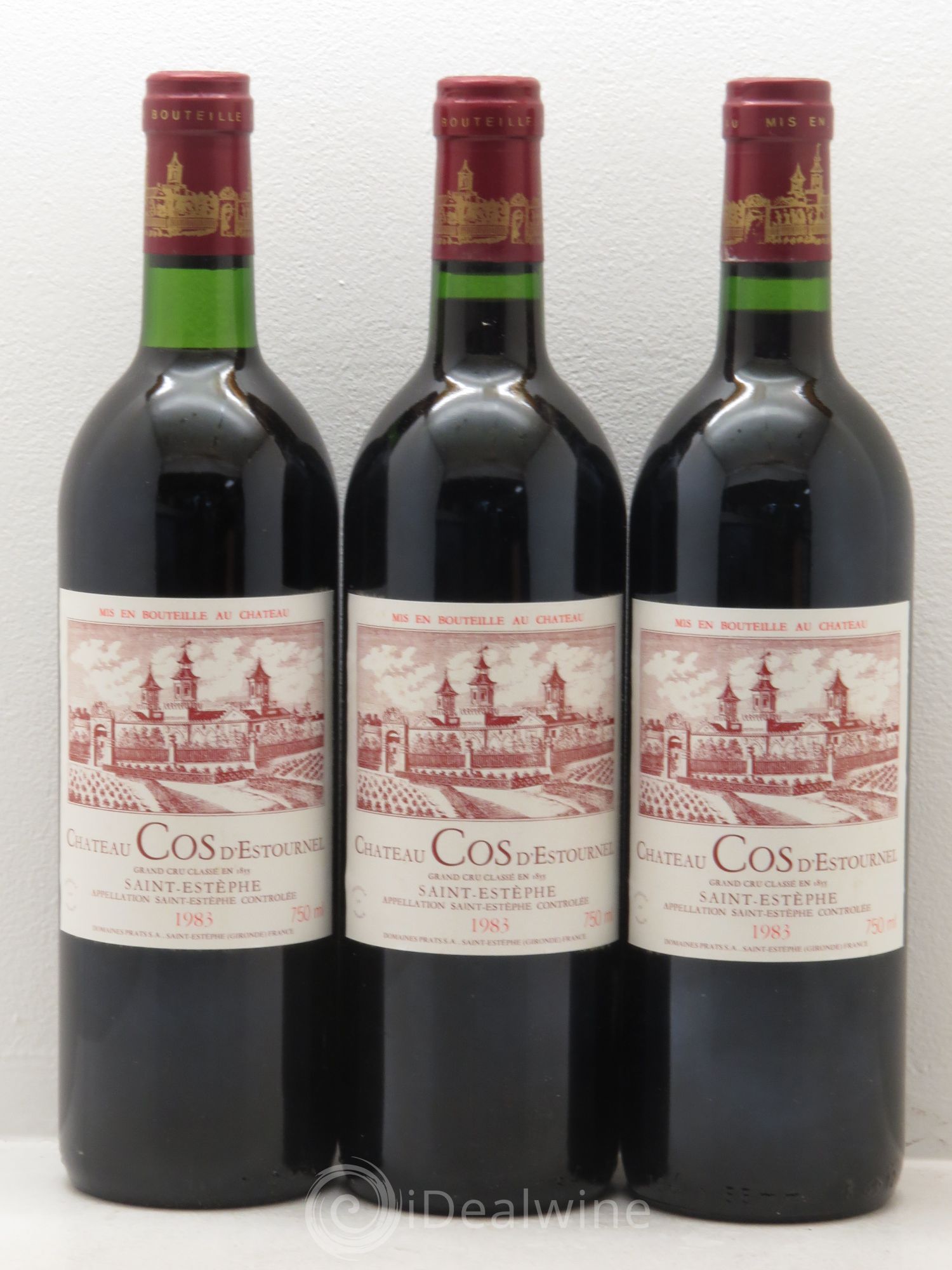 Cos d'Estournel 2ème Grand Cru Classé 1983 - Lot de 12 bouteilles - 4