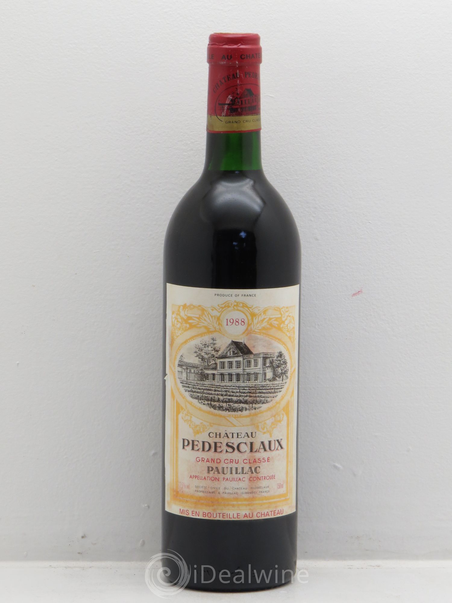 Château Pedesclaux 5ème Grand Cru Classé 1988 - Lot de 12 bouteilles - 0