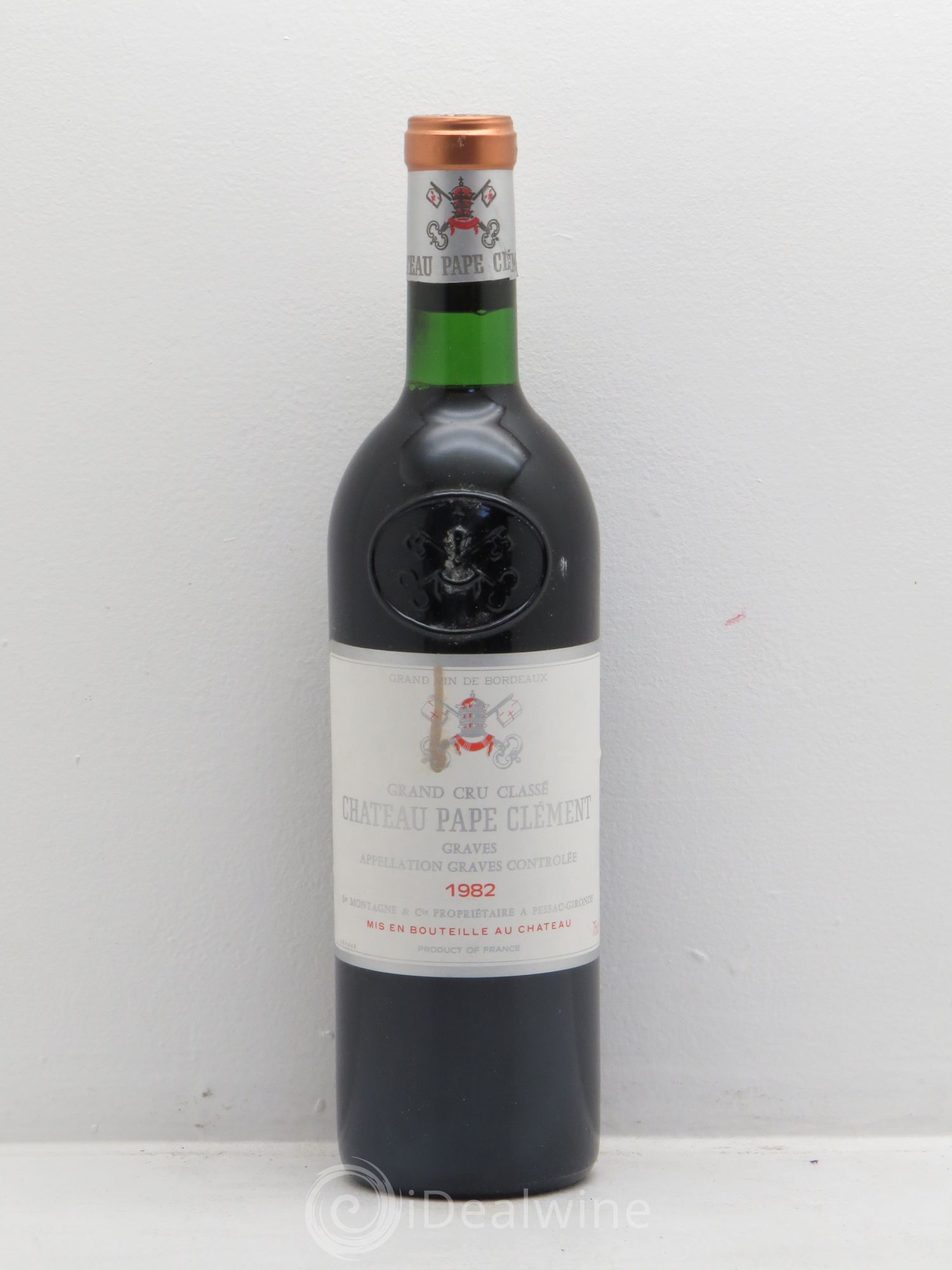 Château Pape Clément Cru Classé de Graves 1982 - Lot de 12 bouteilles - 0