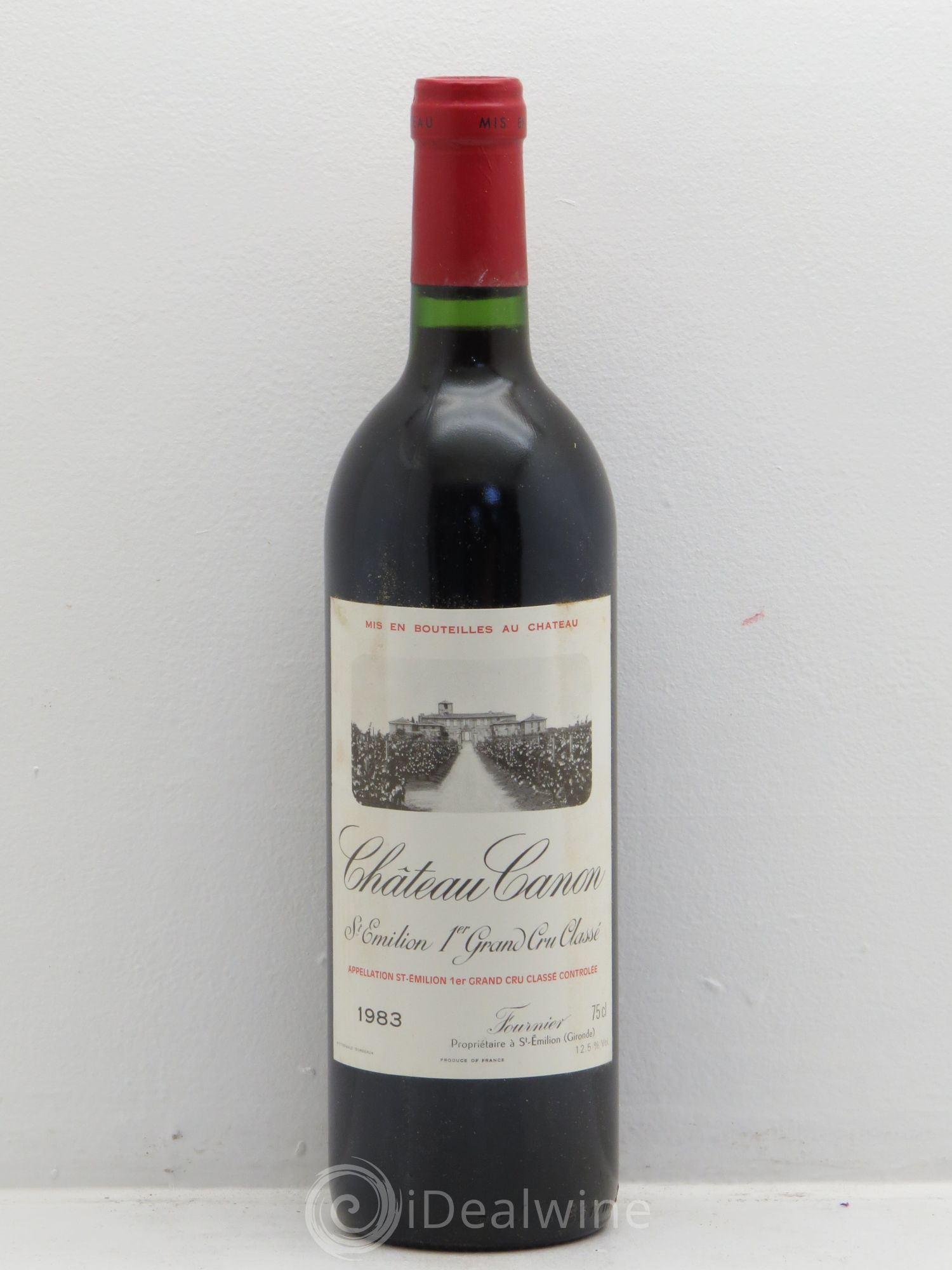 Château Canon 1er Grand Cru Classé B 1983 - Lot de 1 bouteille - 0