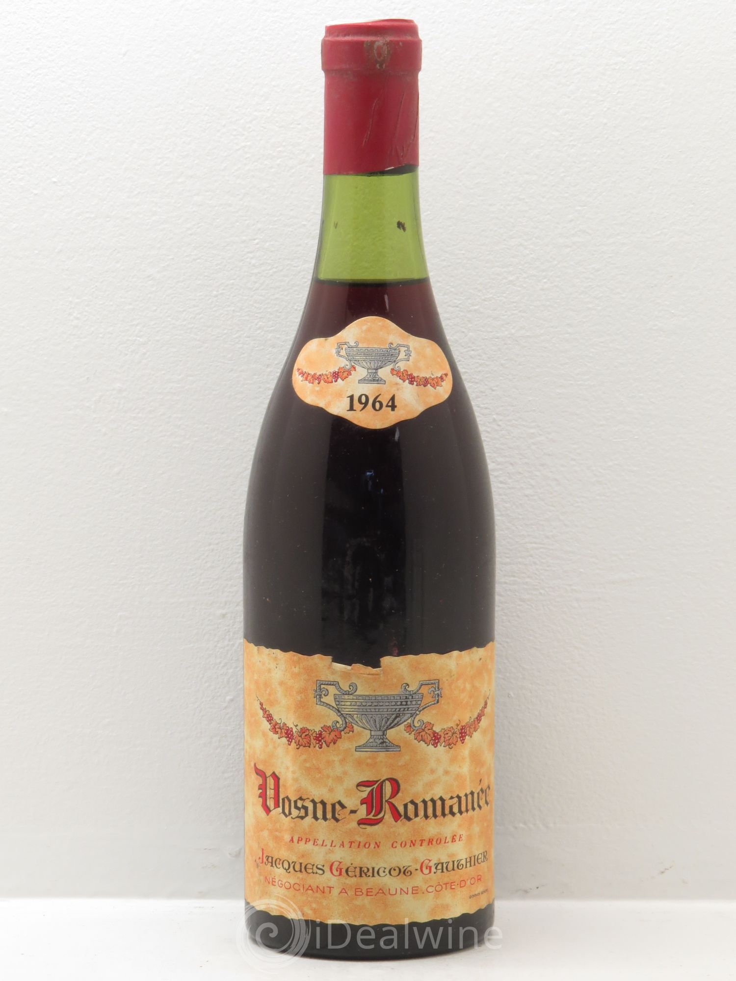 Vosne-Romanée Jacques Géricot-Gauthier 1964 - Lot de 1 bouteille - 0