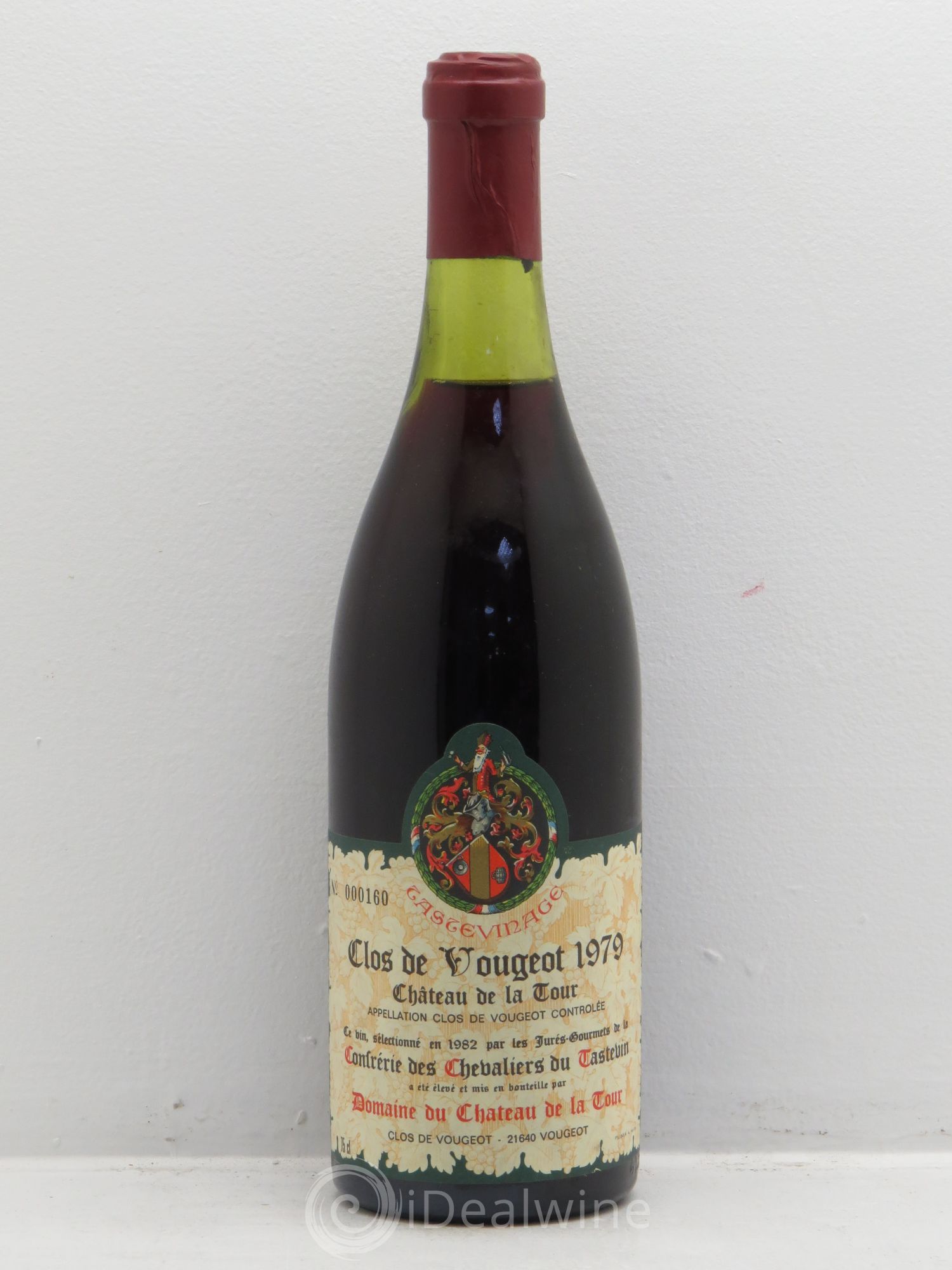 Clos de Vougeot Grand Cru Château de La Tour 1979 - Lot de 6 bouteilles - 0