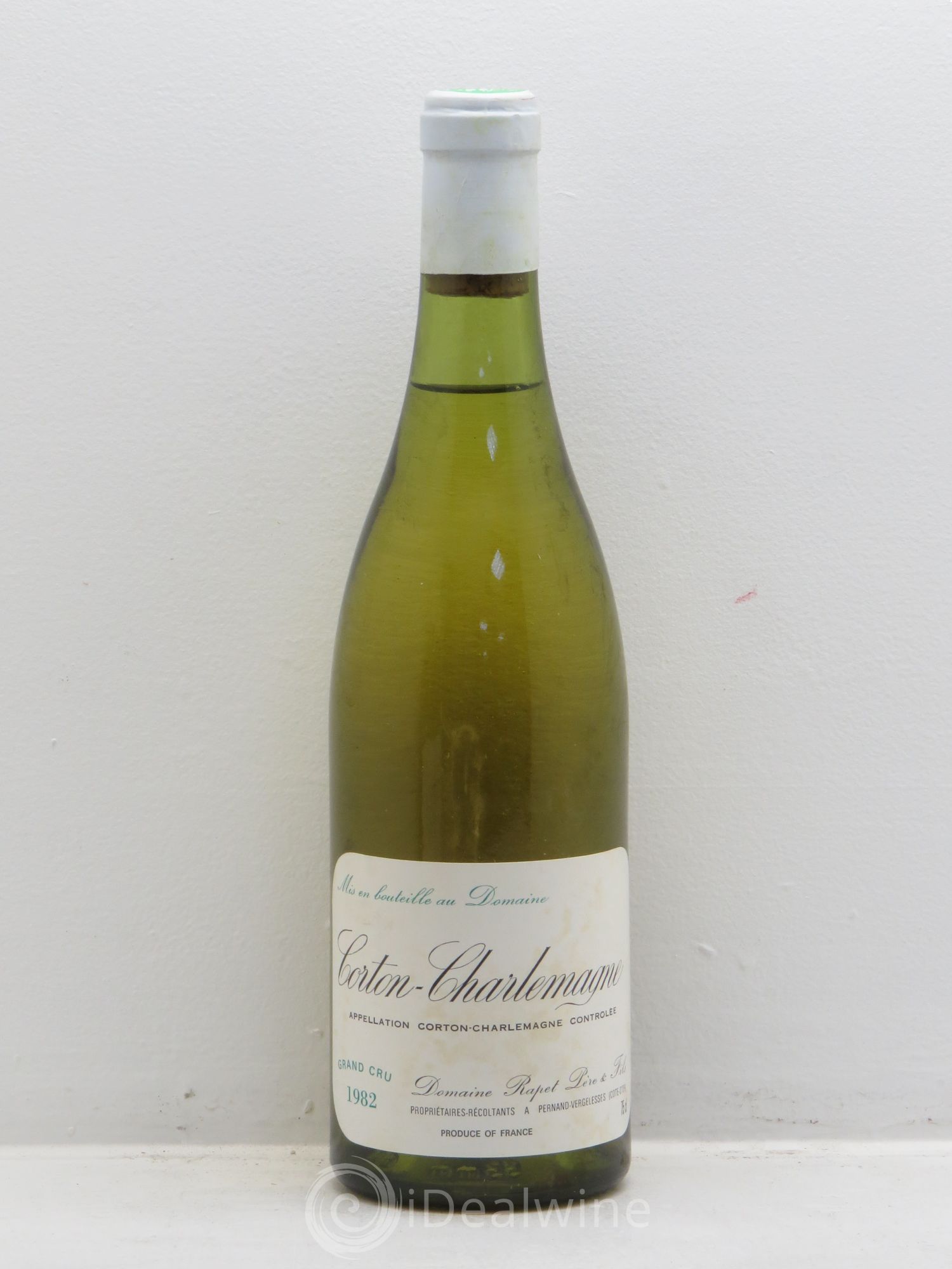 Corton-Charlemagne Grand Cru Rapet Père & Fils 1982 - Lot de 6 bouteilles - 0