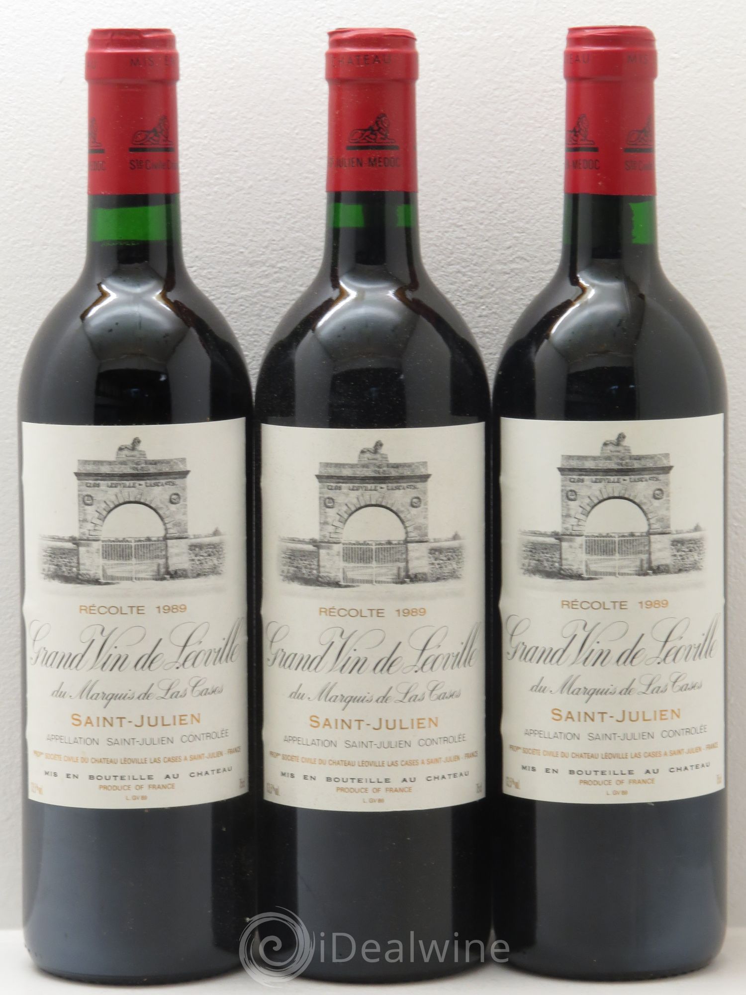 Château Léoville Las Cases 2ème Grand Cru Classé 1989 - Lot de 12 bouteilles - 2
