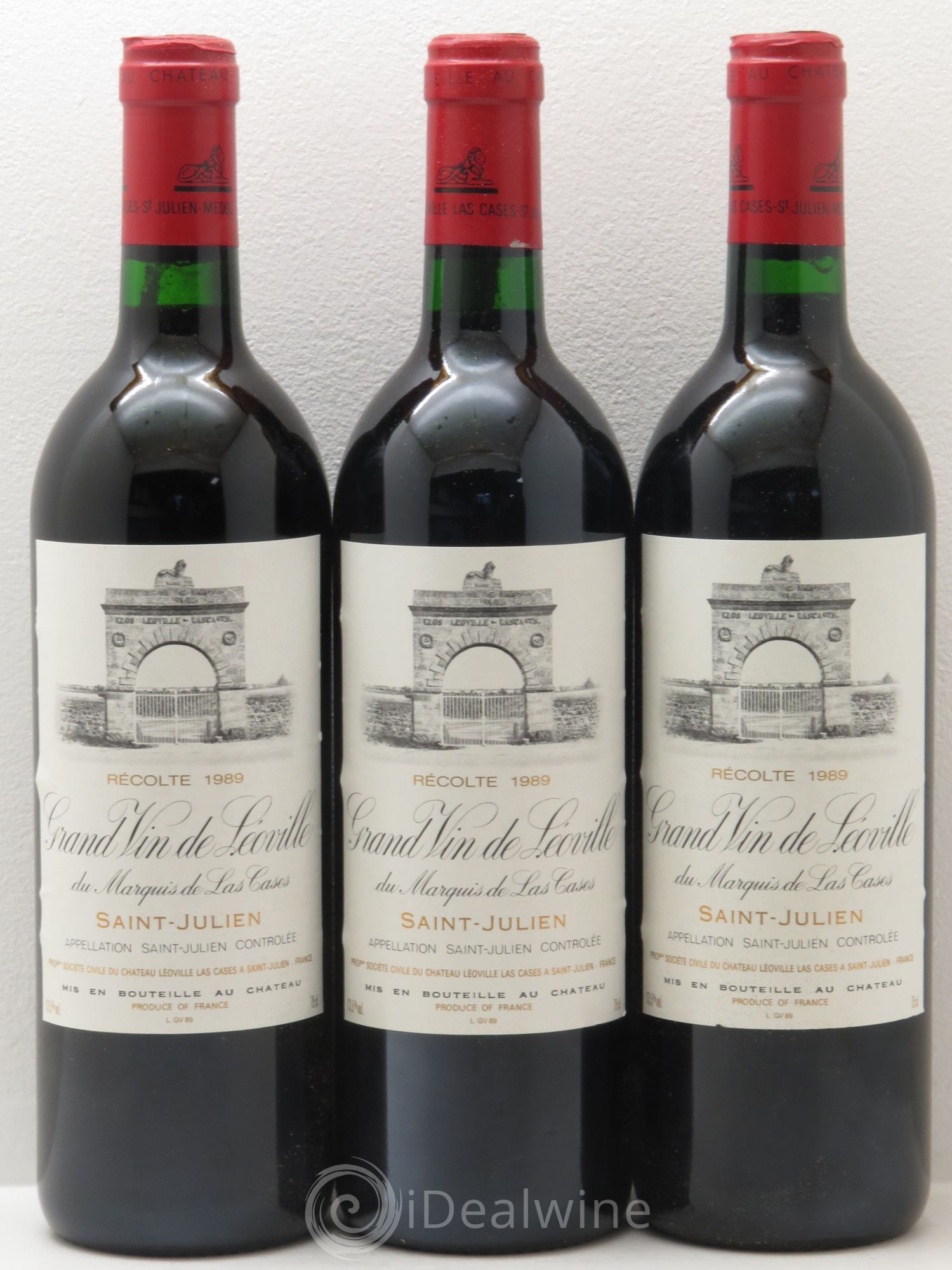 Château Léoville Las Cases 2ème Grand Cru Classé 1989 - Lot de 12 bouteilles - 3